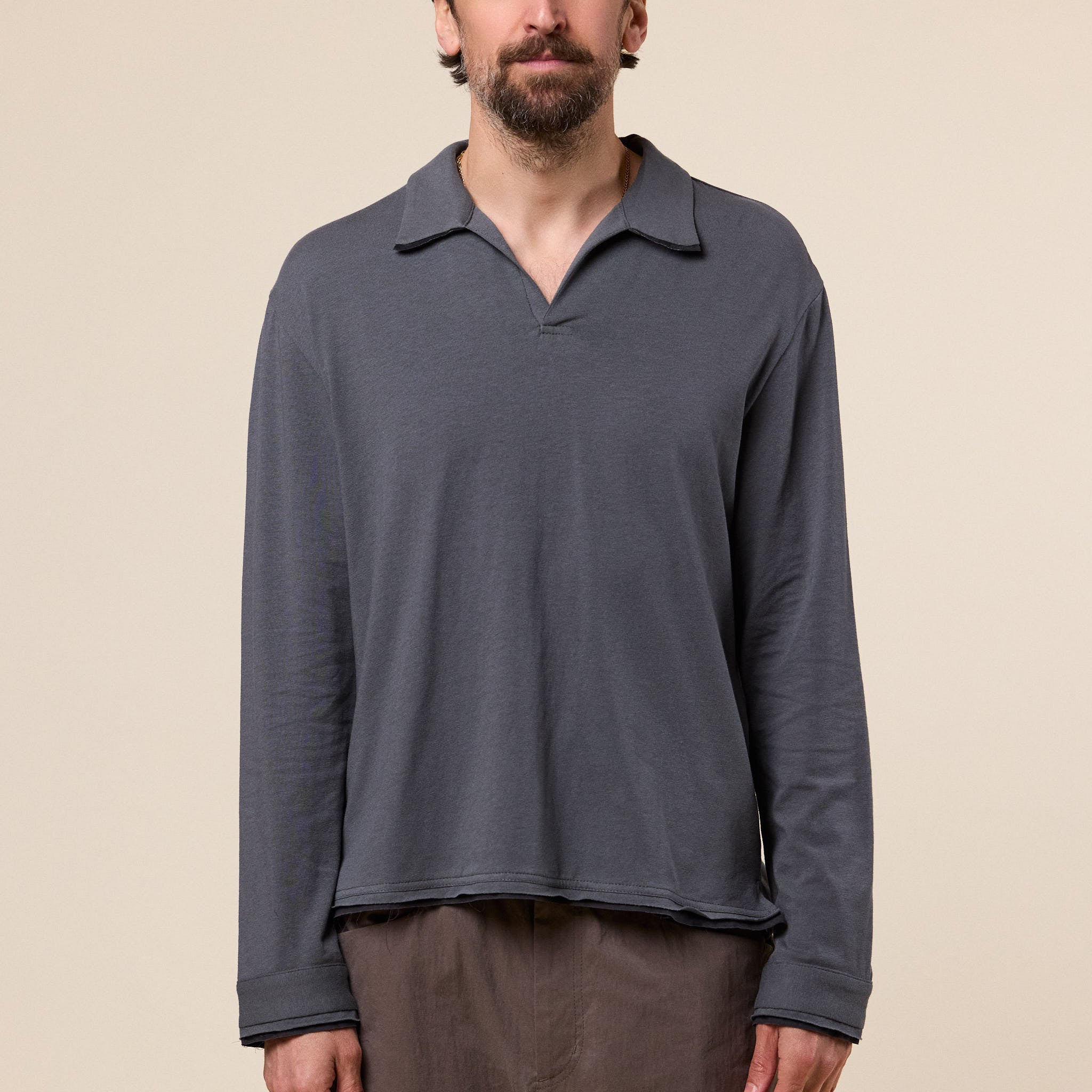 XLIM - EP.9 01 Polo Shirt - Charcoal
