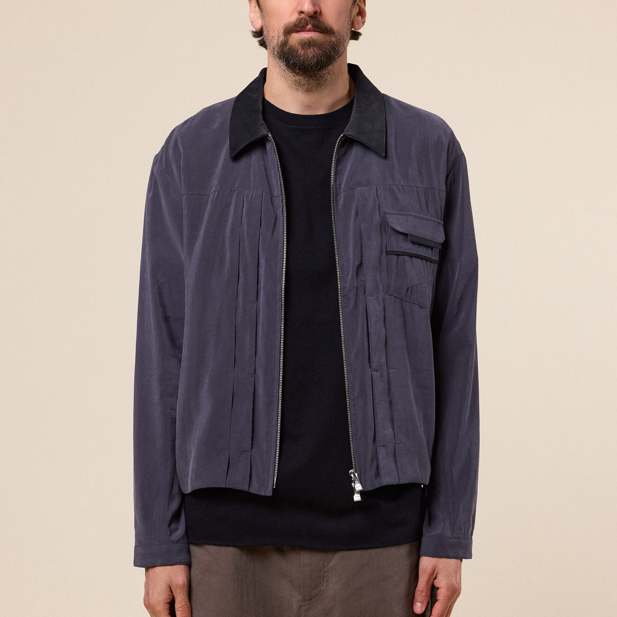 XLIM - EP.9 02 Jacket - Charcoal (Blue-ish Tone) | T.T.O.O