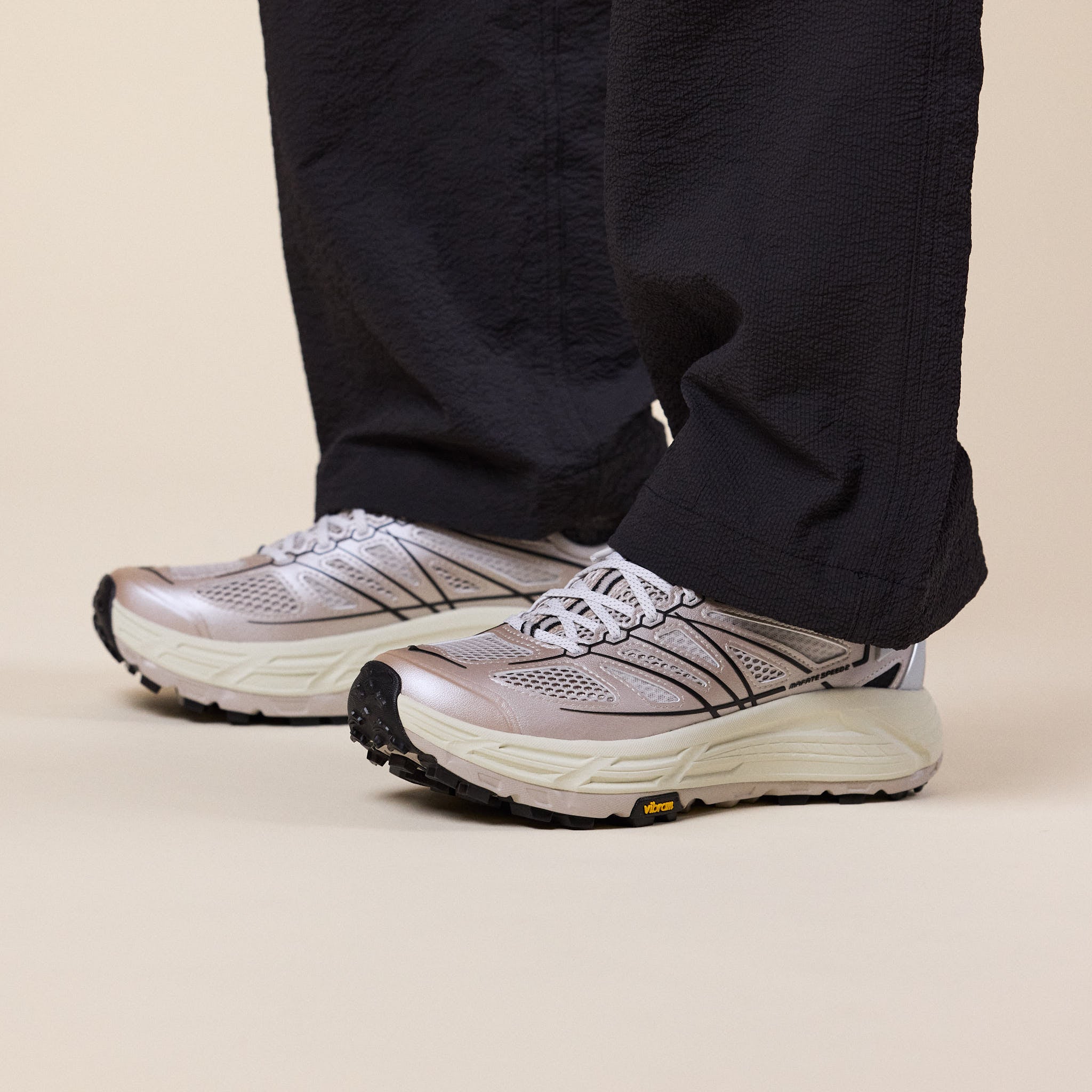 HOKA - Mafate Speed 2 Stealth Tech - Putty / Black