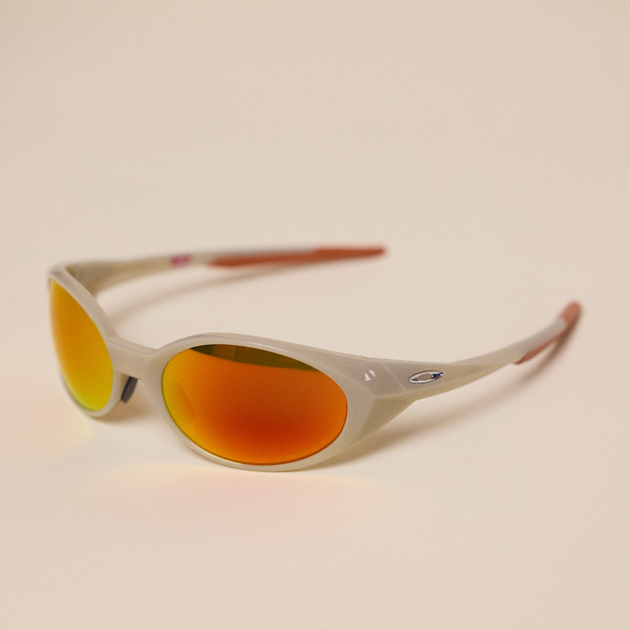 Oakley - "Eye Jacket" Redux Sunglasses - Sandstorm / Prizm Ruby Polarized