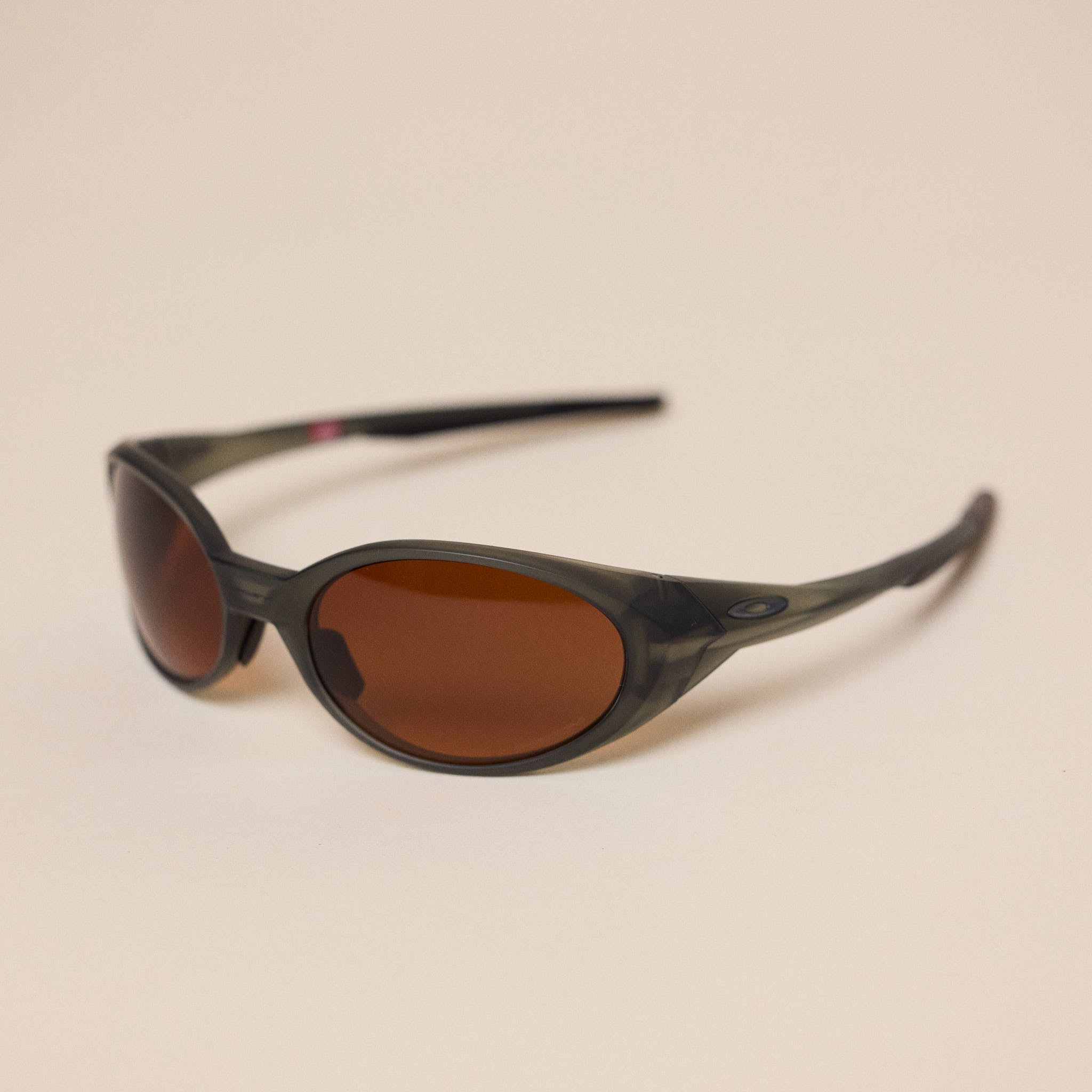 Oakley - "Eye Jacket" Redux Sunglasses - Matte Olive Ink / Prizm Bronze