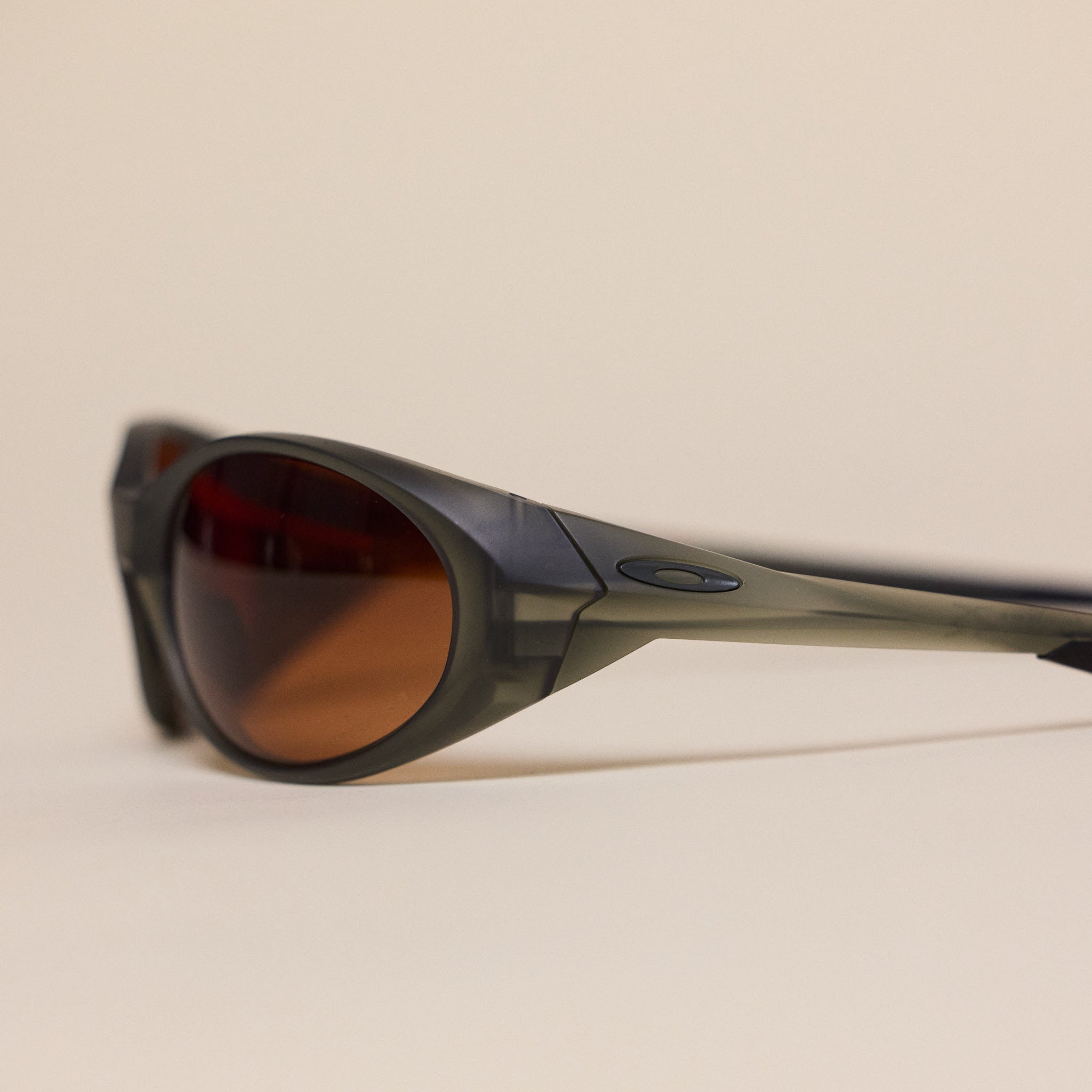 Oakley - "Eye Jacket" Redux Sunglasses - Matte Olive Ink / Prizm Bronze