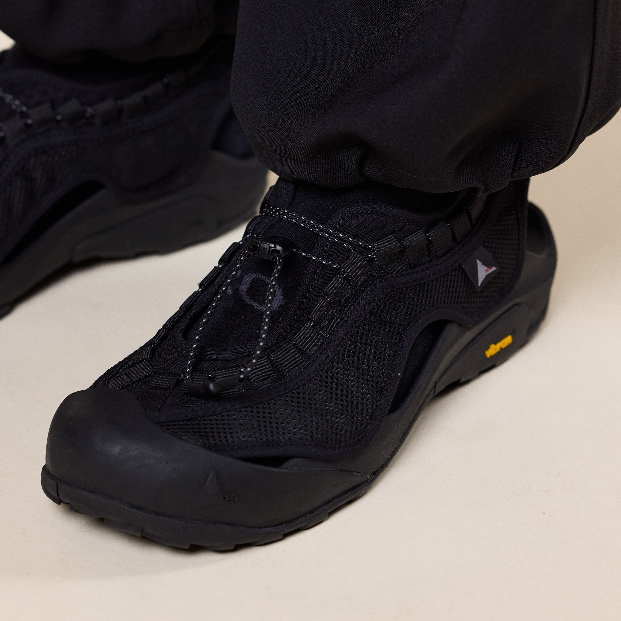 Roa Hiking - Army Weaved Sports Sandal - Black