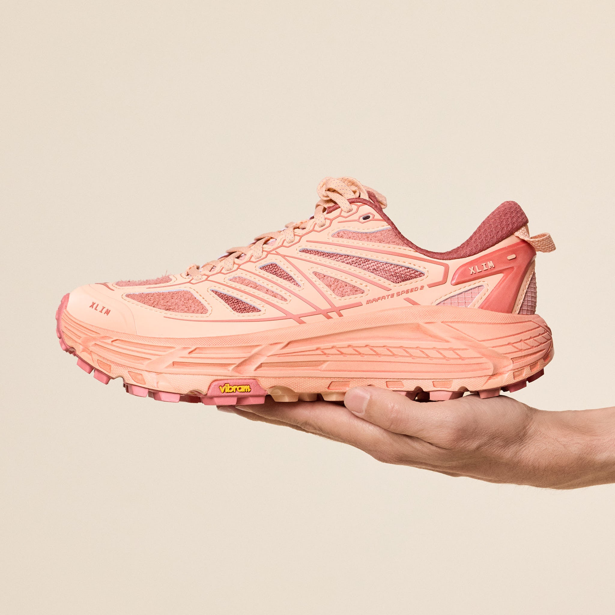 HOKA x XLIM - Mafate Speed 2 TS XLIM - Peach Dust