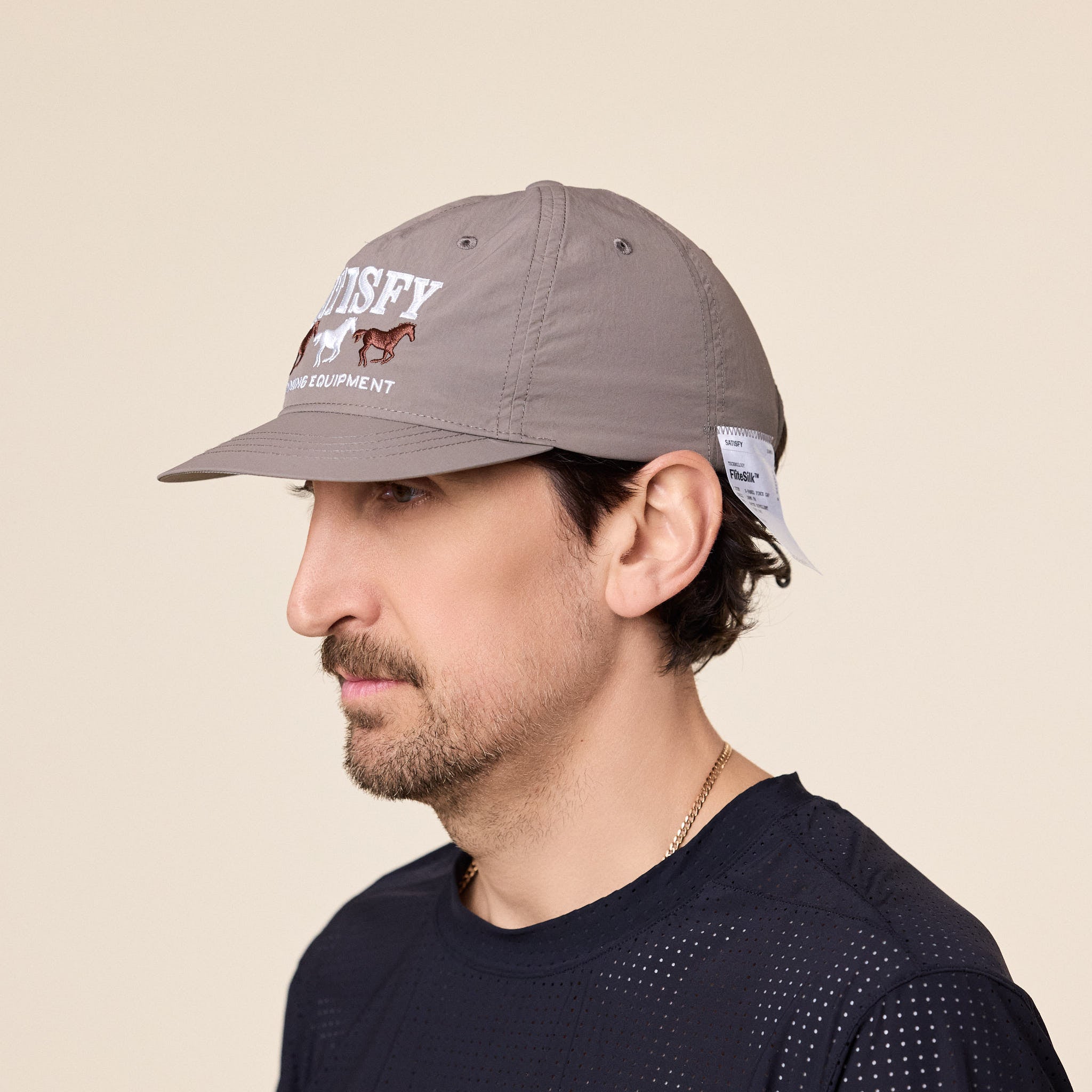 Satisfy Running - FliteSilk™ 5 Panel Pinch Running Cap - Falcon