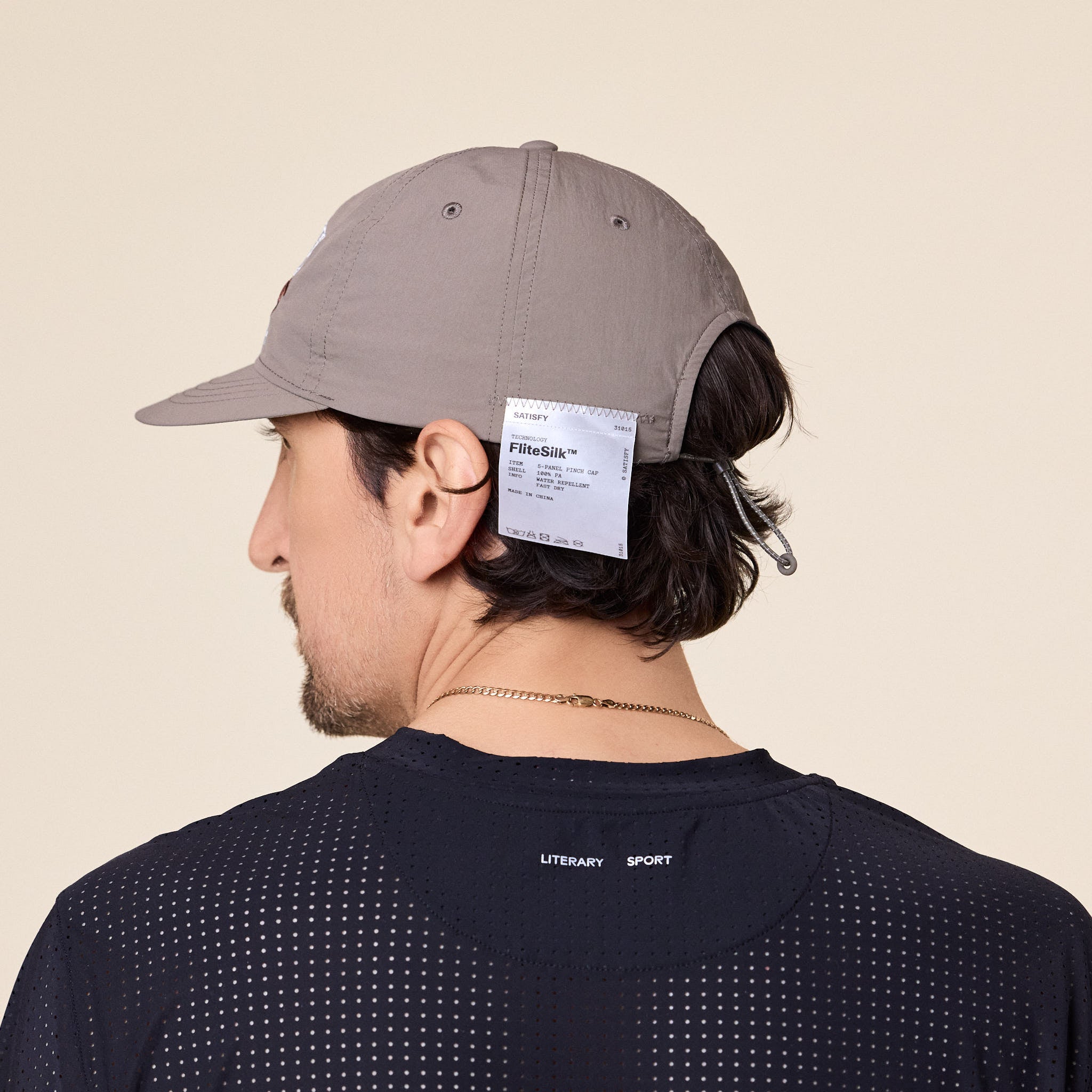 Satisfy Running - FliteSilk™ 5 Panel Pinch Running Cap - Falcon