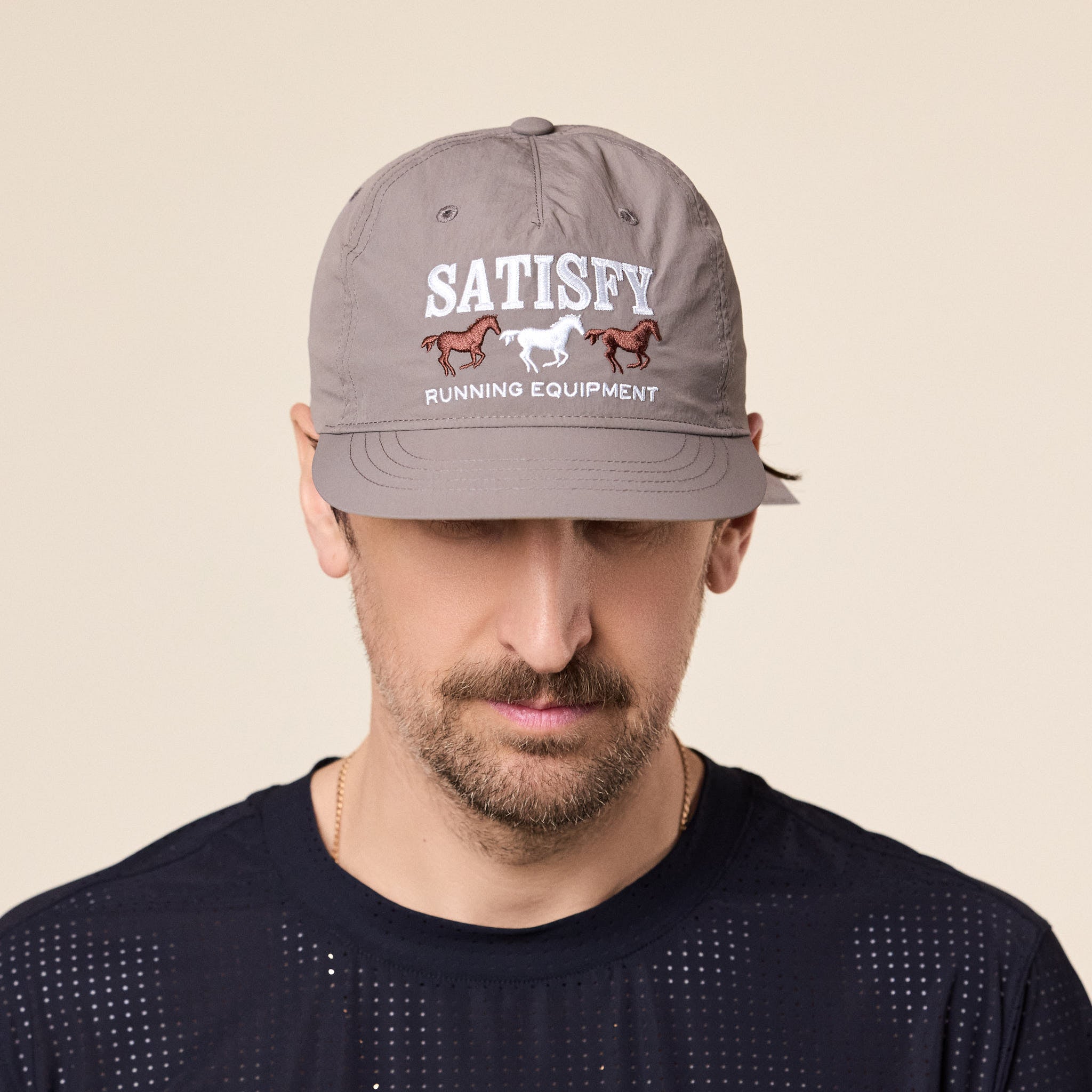 Satisfy Running - FliteSilk™ 5 Panel Pinch Running Cap - Falcon