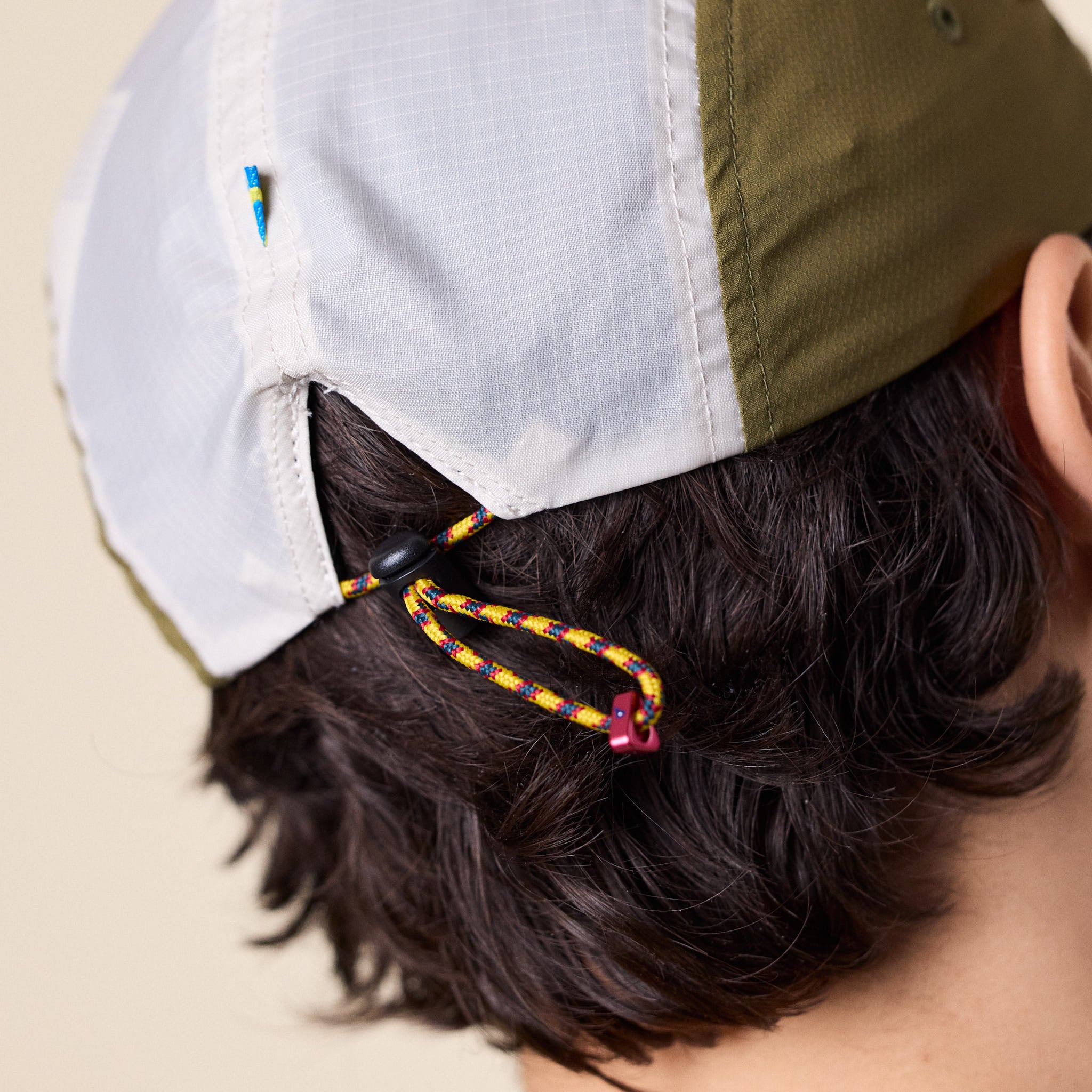 Klättermusen - Runa Five Panel Cap - Putty Grey / Olive