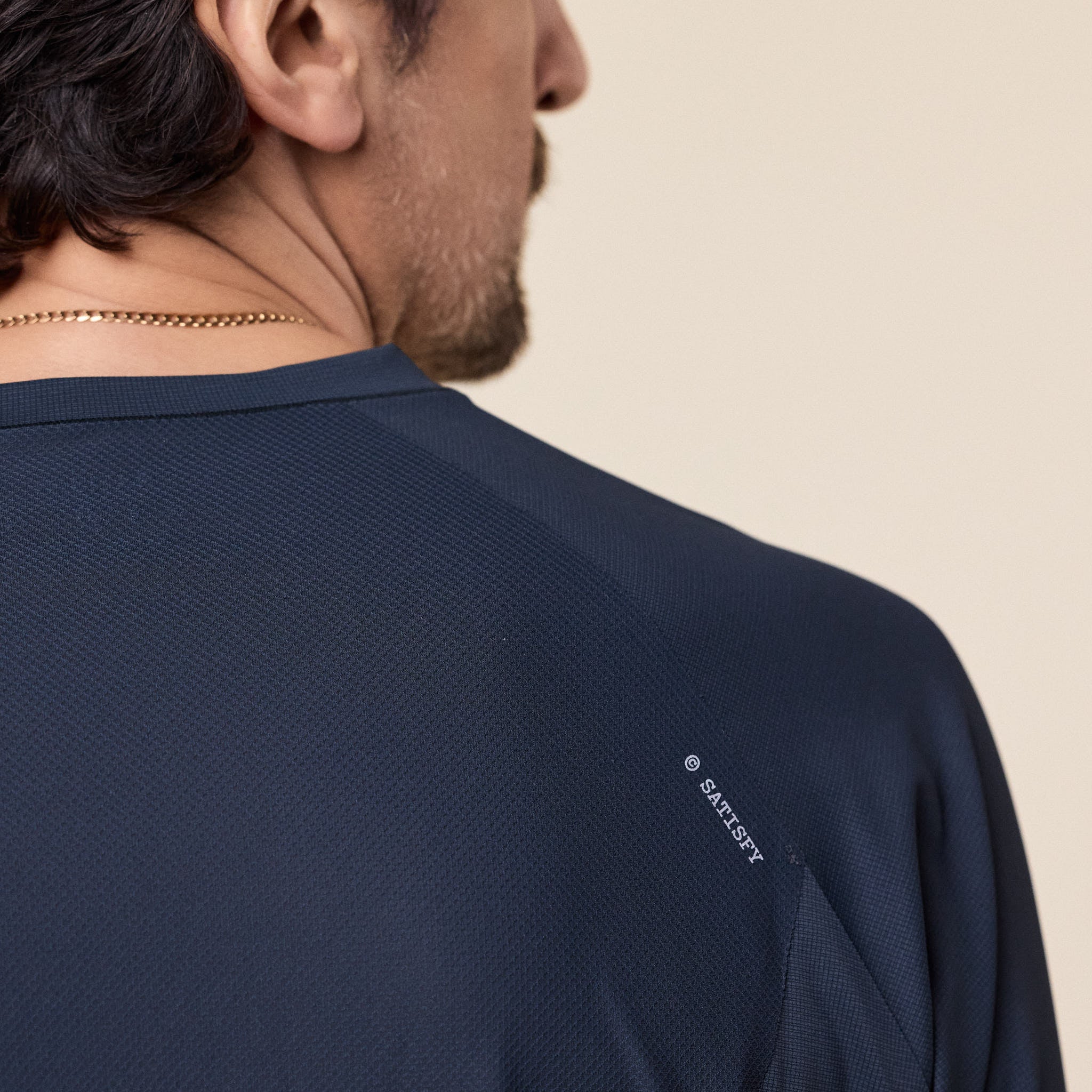 Satisfy Running - AuraLite™ UV Long Sleeve T-Shirt - Black
