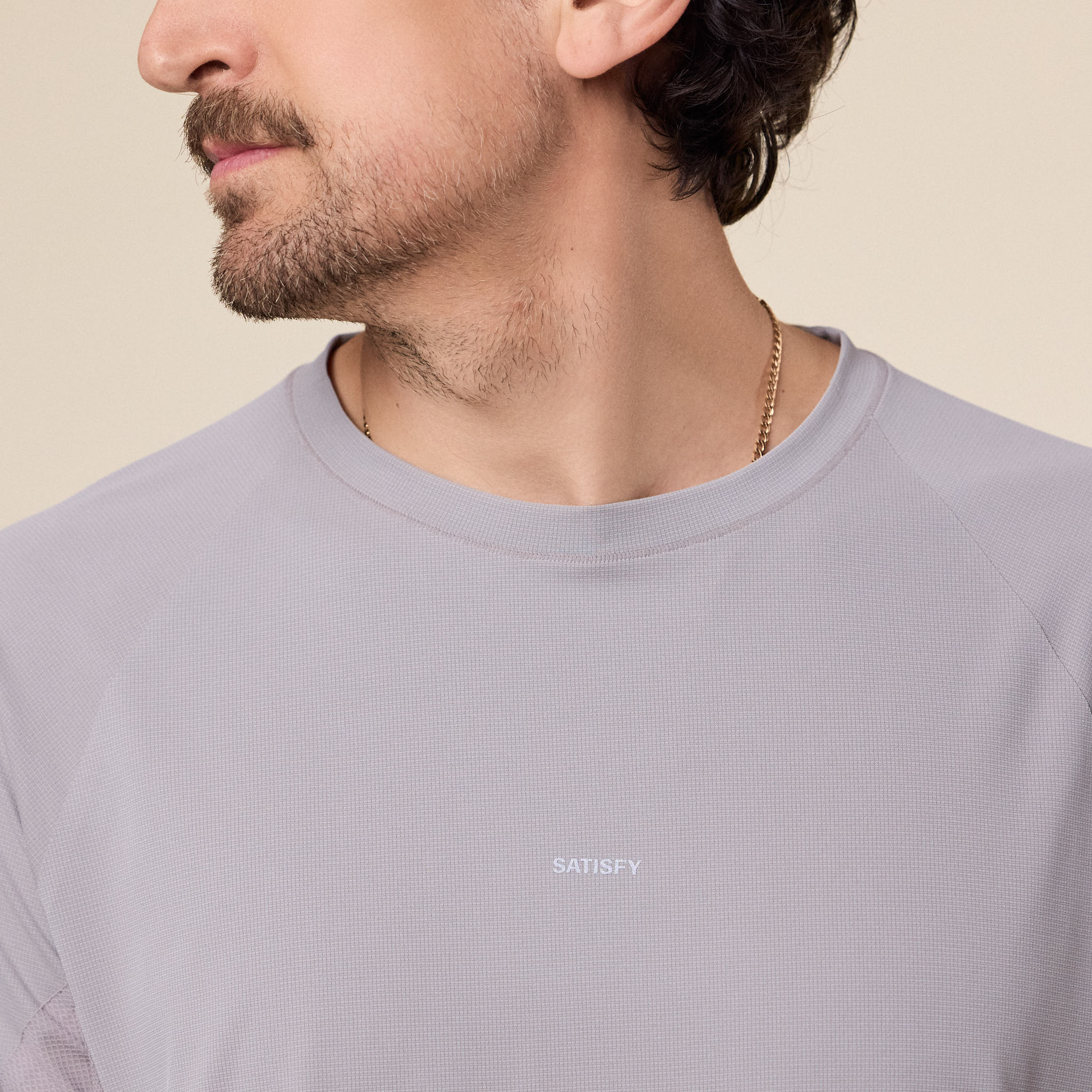 Satisfy Running - AuraLite™ UV Long Sleeve T-Shirt - Moon Rock