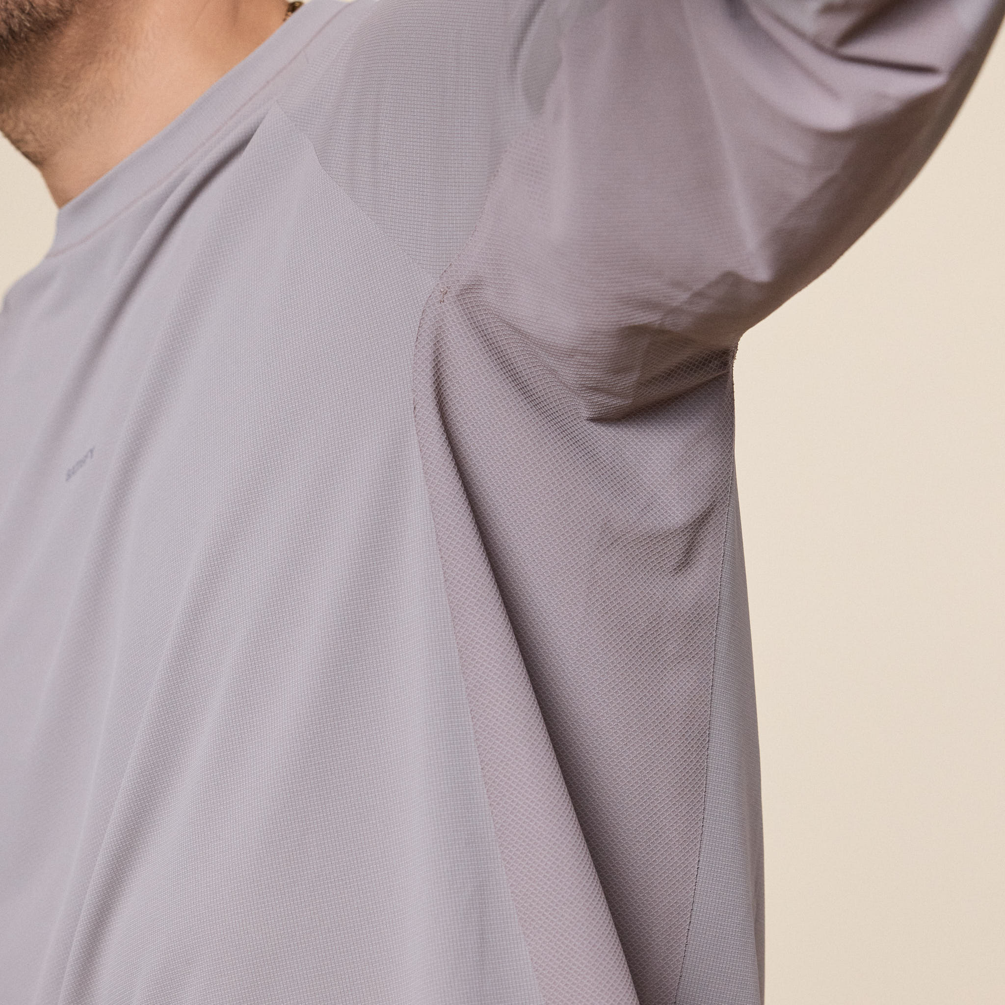 Satisfy Running - AuraLite™ UV Long Sleeve T-Shirt - Moon Rock