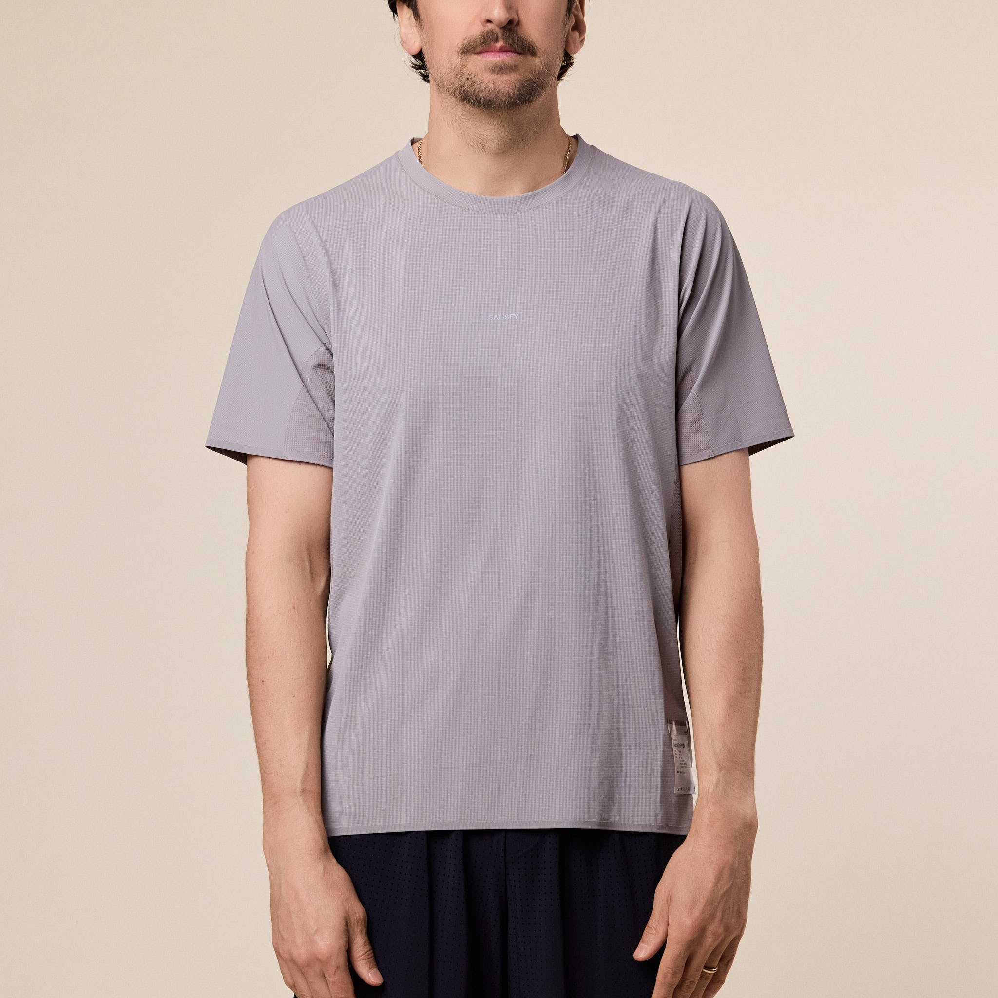 Satisfy Running - AuraLite™ UV T-Shirt - Moon Rock