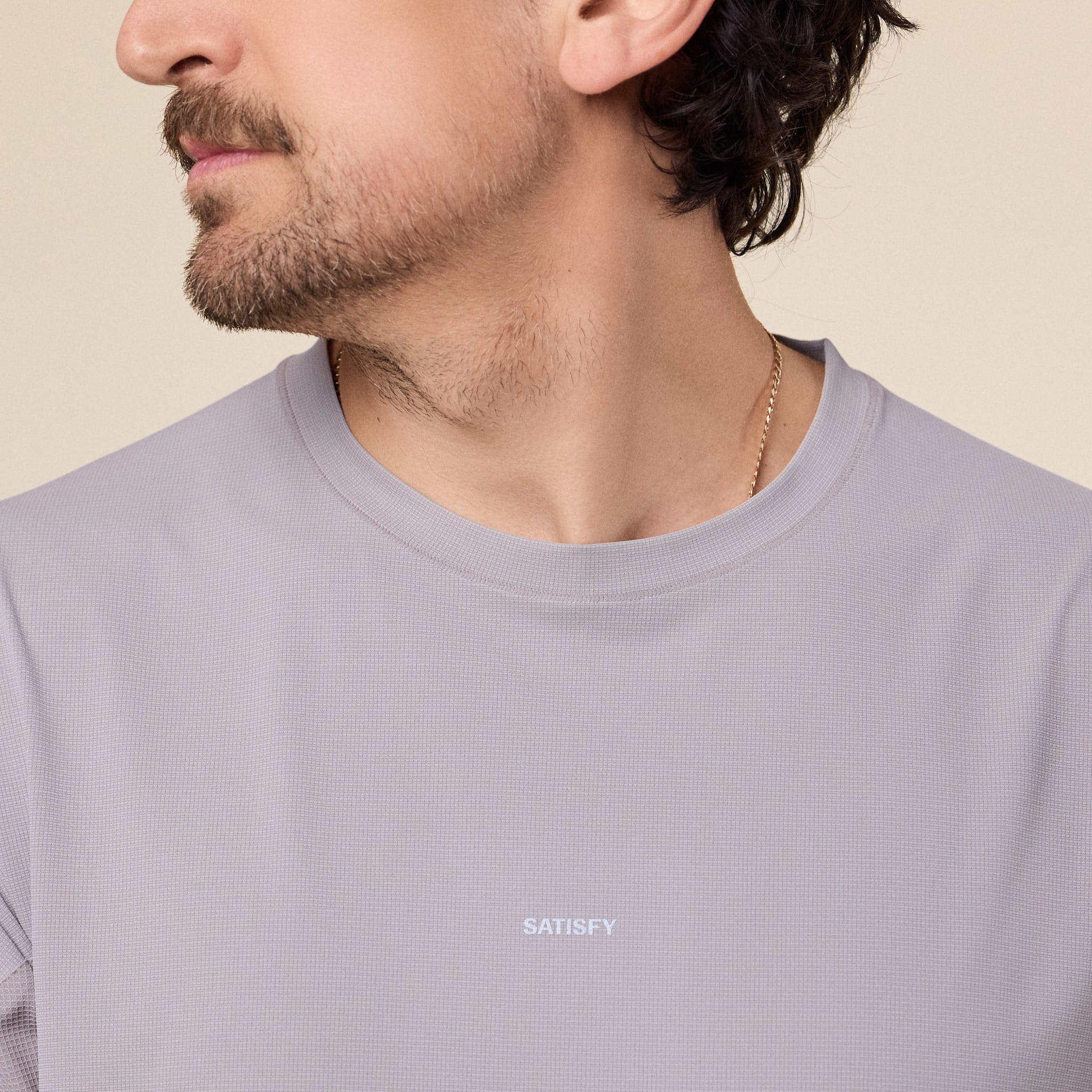 Satisfy Running - AuraLite™ UV T-Shirt - Moon Rock