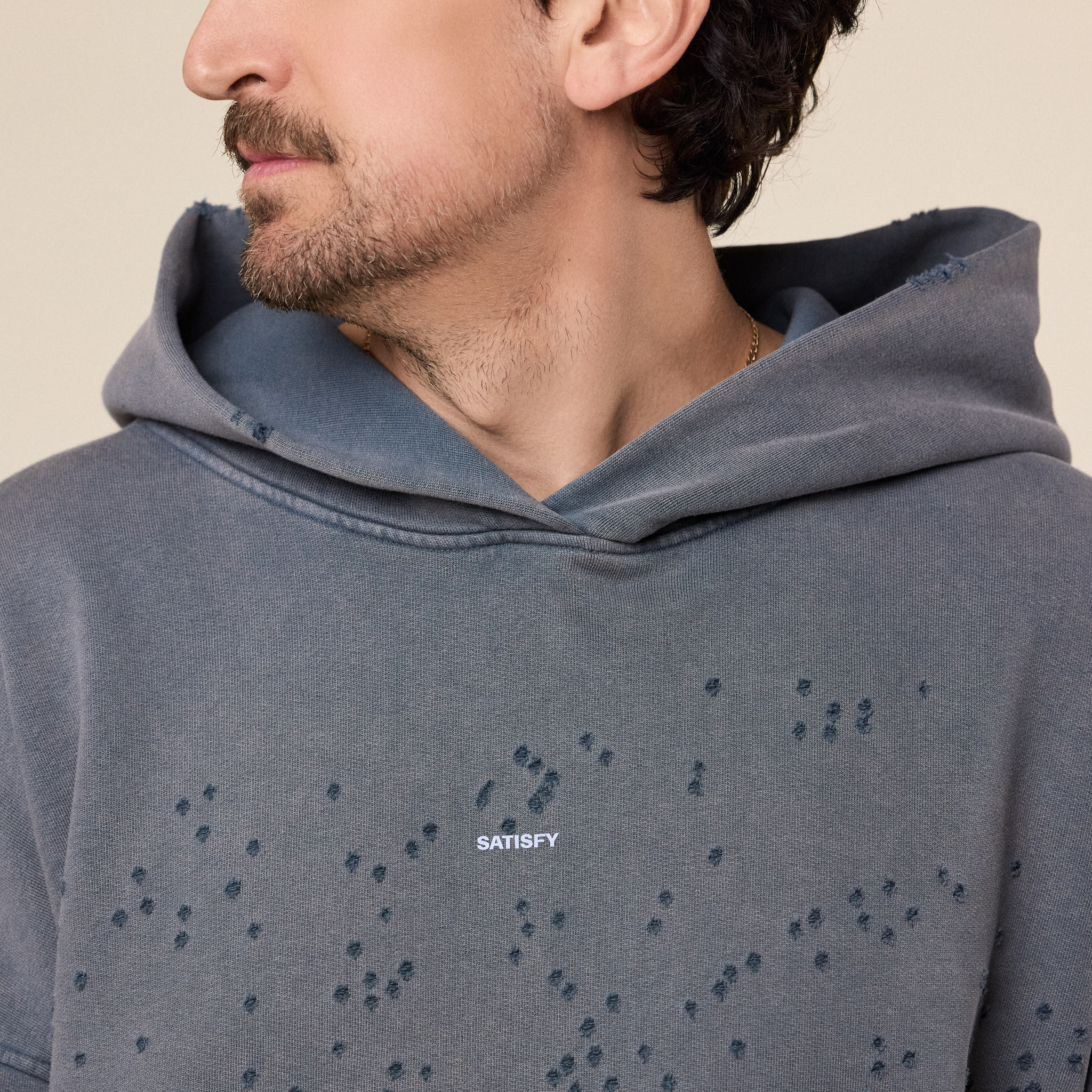 Satisfy Running - MothTech™ Hoodie - Faded Black