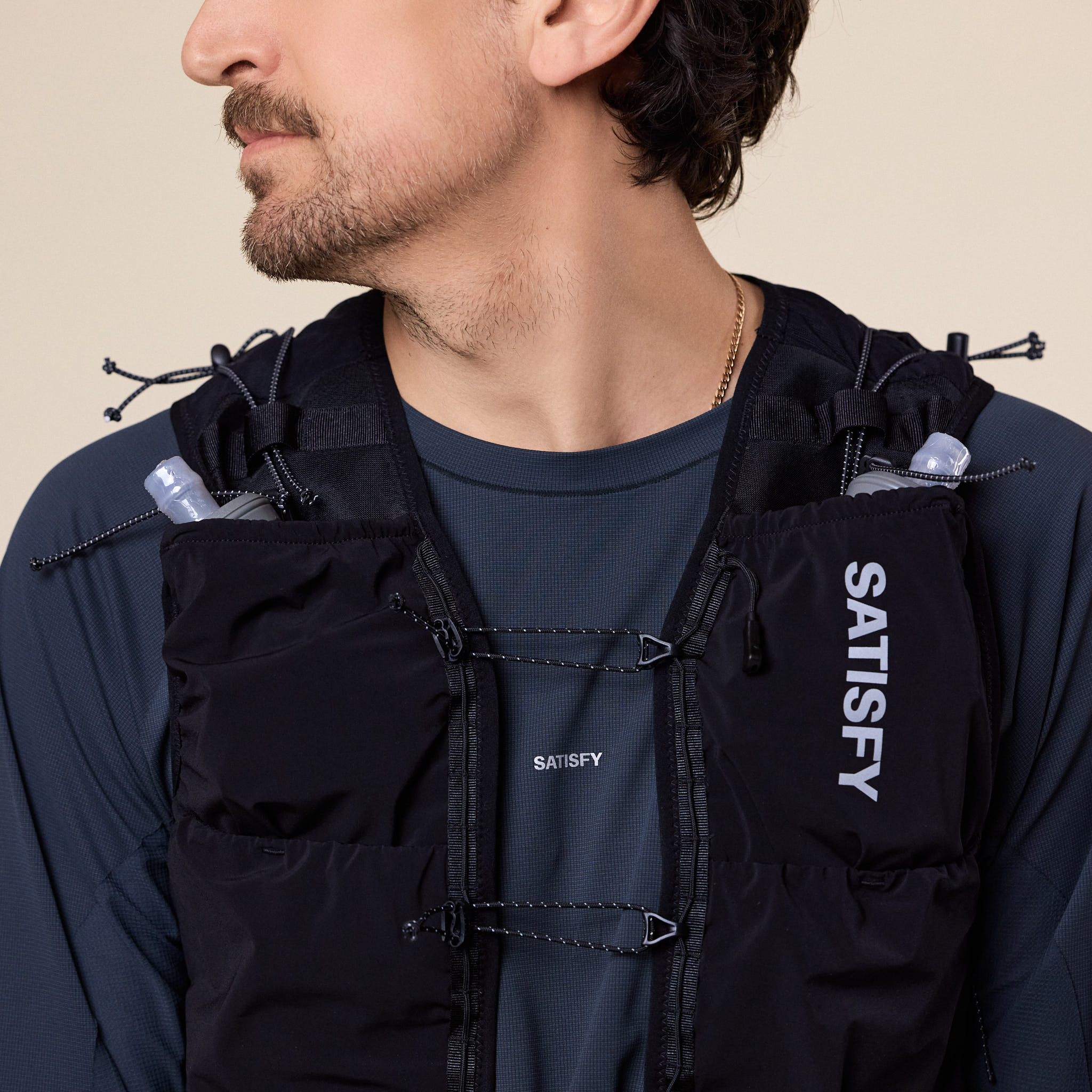 Satisfy Running - Justice™ Cordura® 5L Hydration Vest - Black