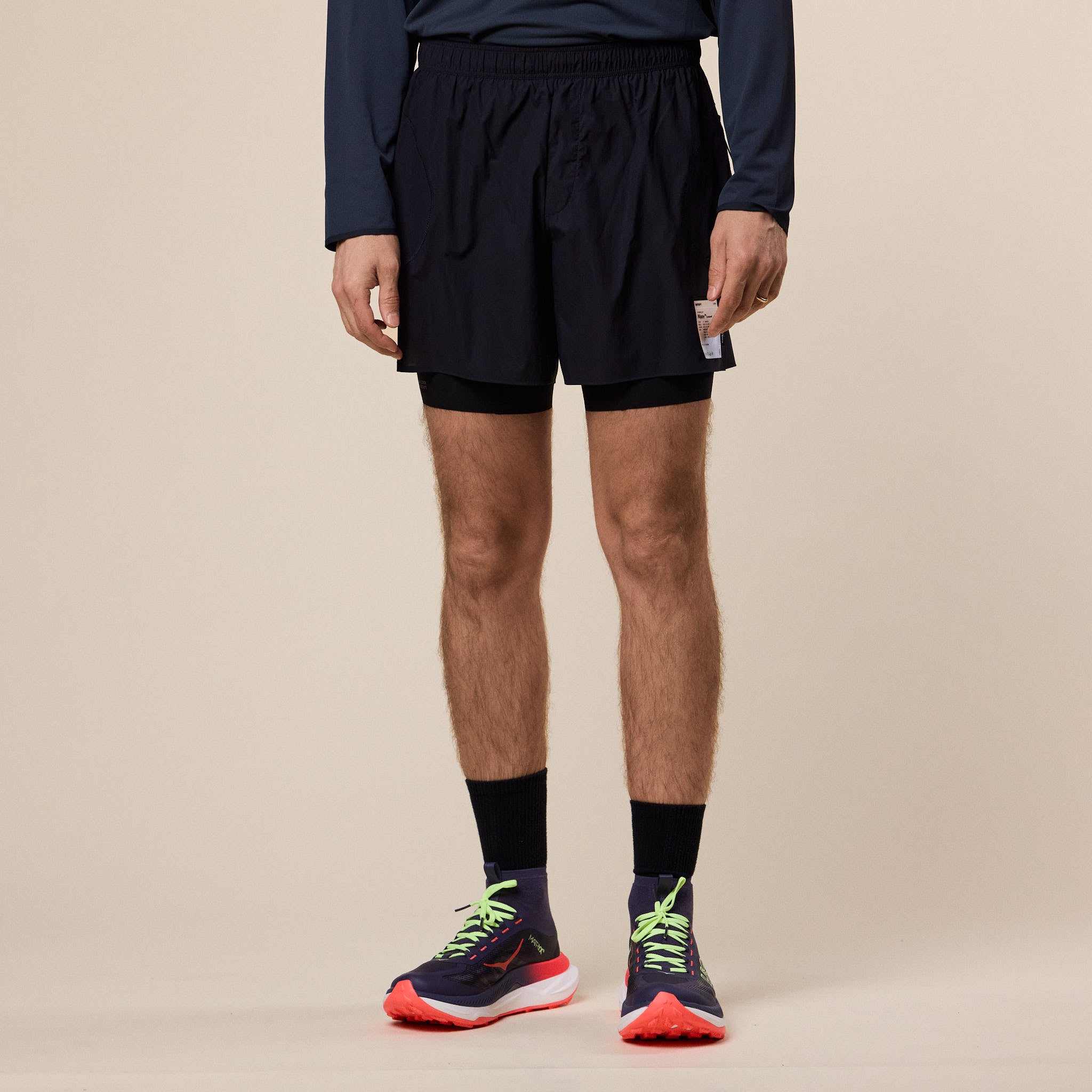 Satisfy Running - Rippy™ Cordura™ 5" Trail Shorts - Black