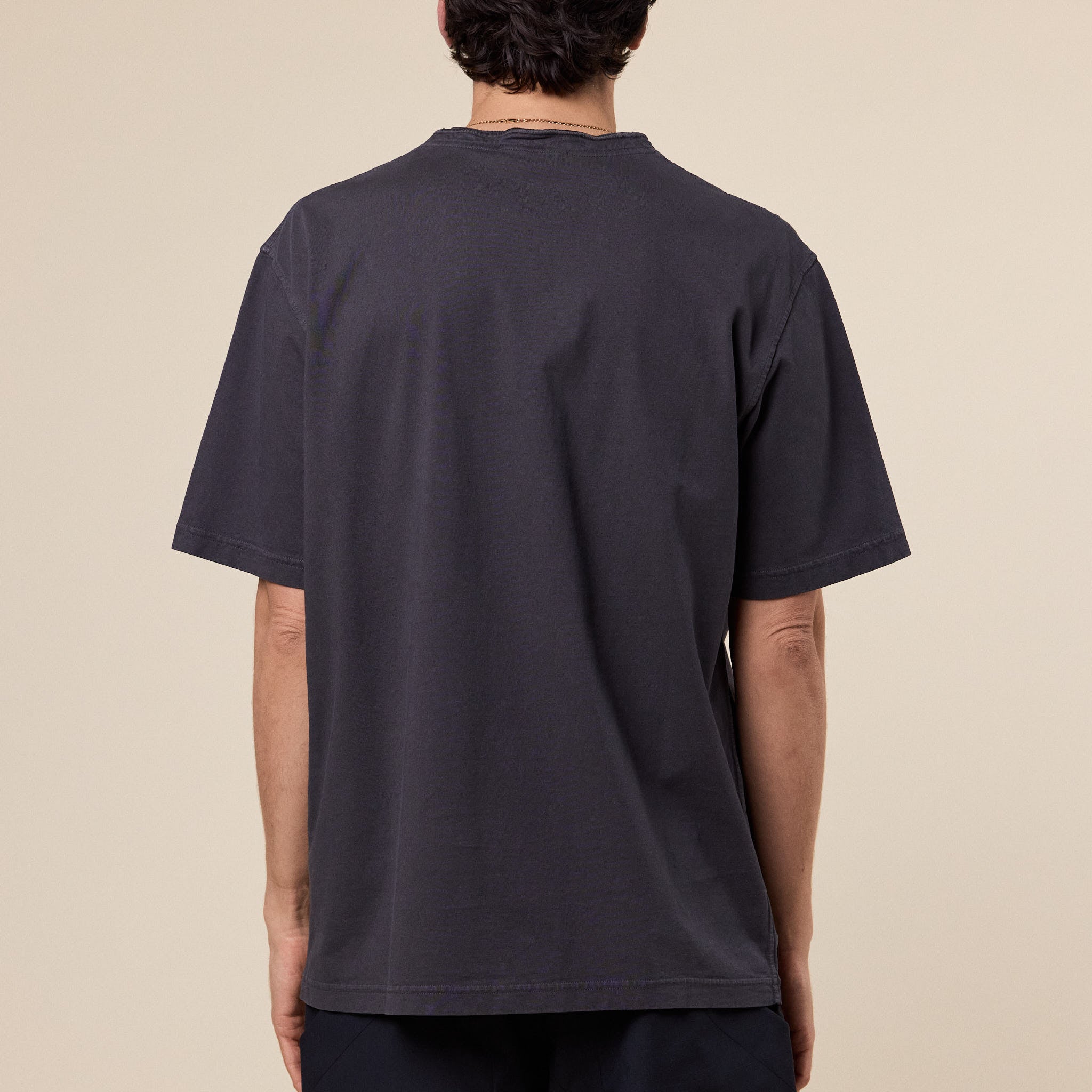 Stone Island - "Old Effect" Cotton T-Shirt - Charcoal Grey