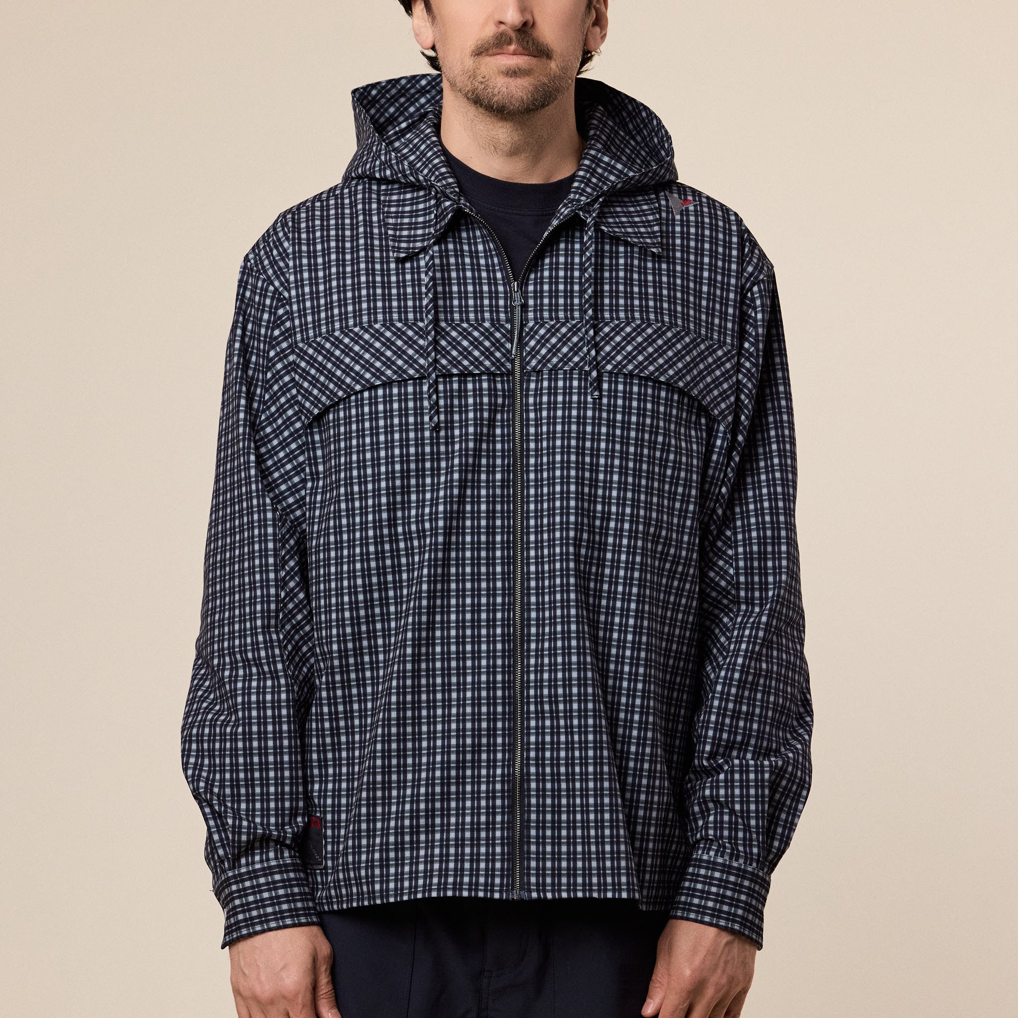 Roa Hiking - Air Floweave Hooded Shirt Jacket - Anthracite