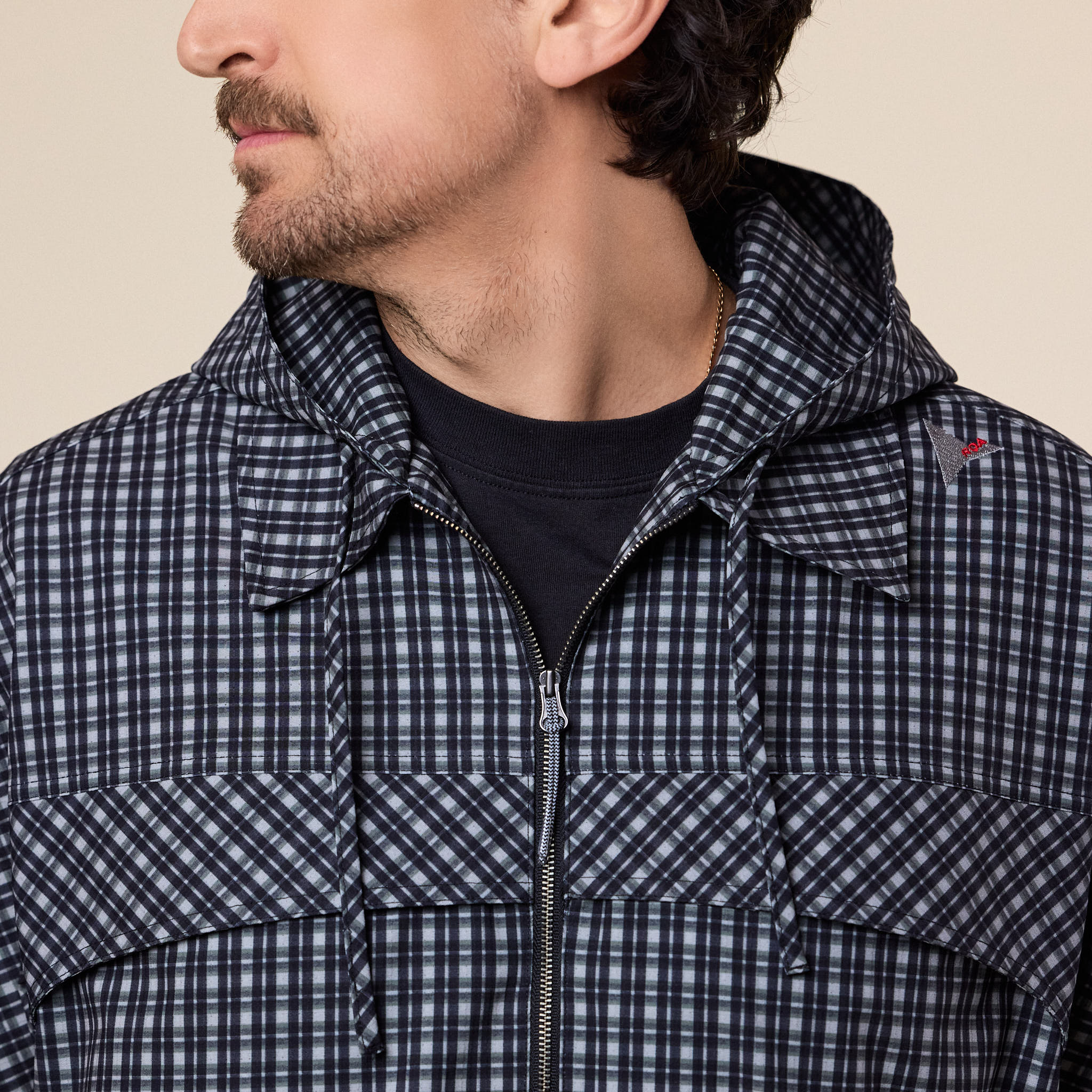 Roa Hiking - Air Floweave Hooded Shirt Jacket - Anthracite