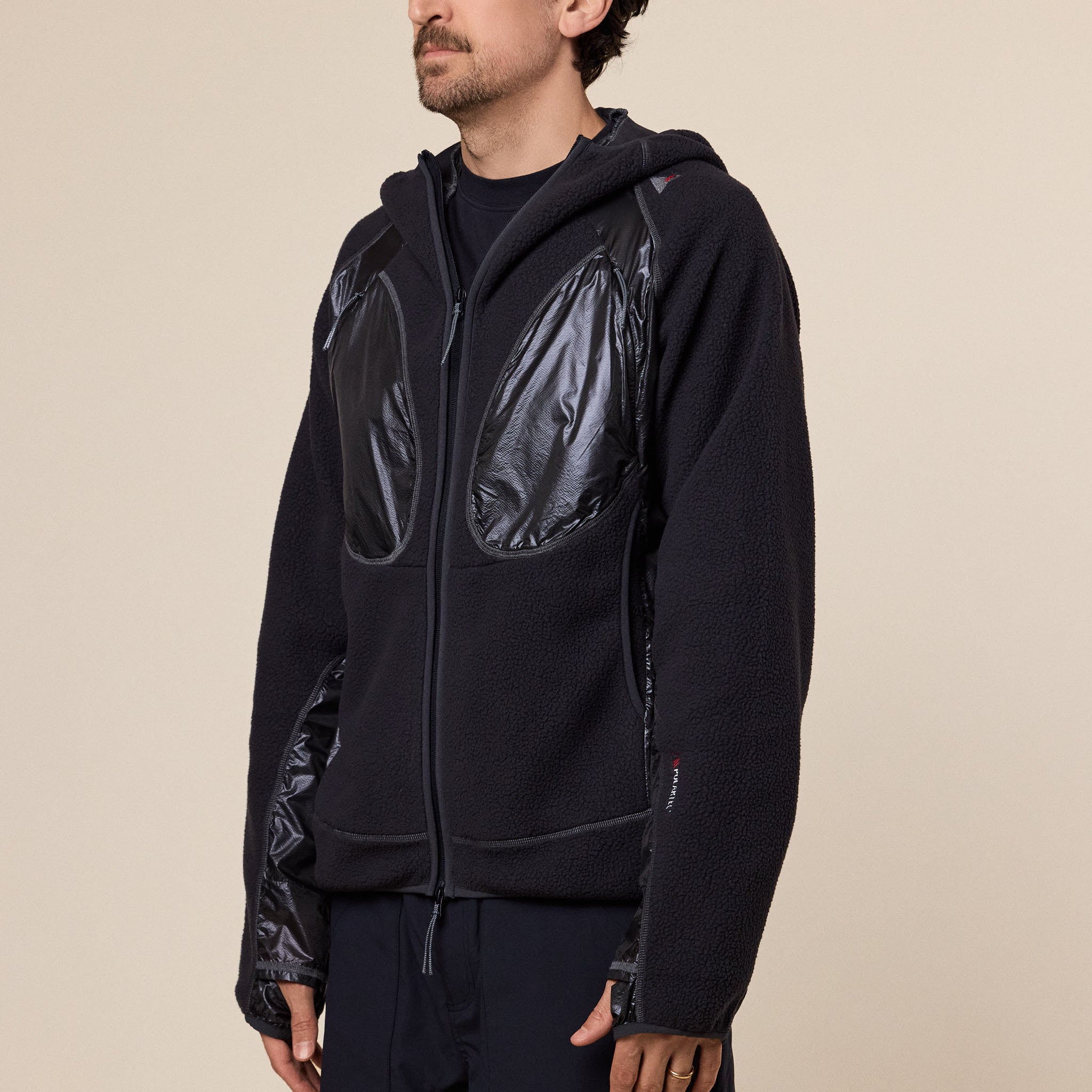 Roa Hiking - Ocular Polartec Pro Zip Up Hoodie - Black