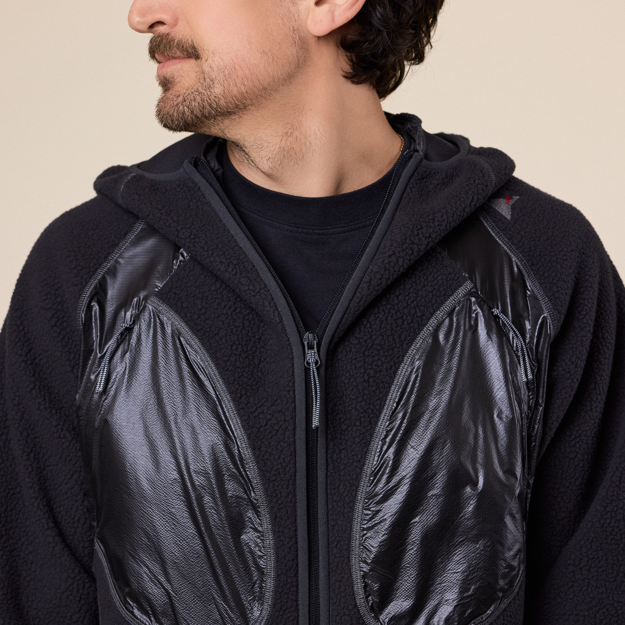 Roa Hiking - Ocular Polartec Pro Zip Up Hoodie - Black