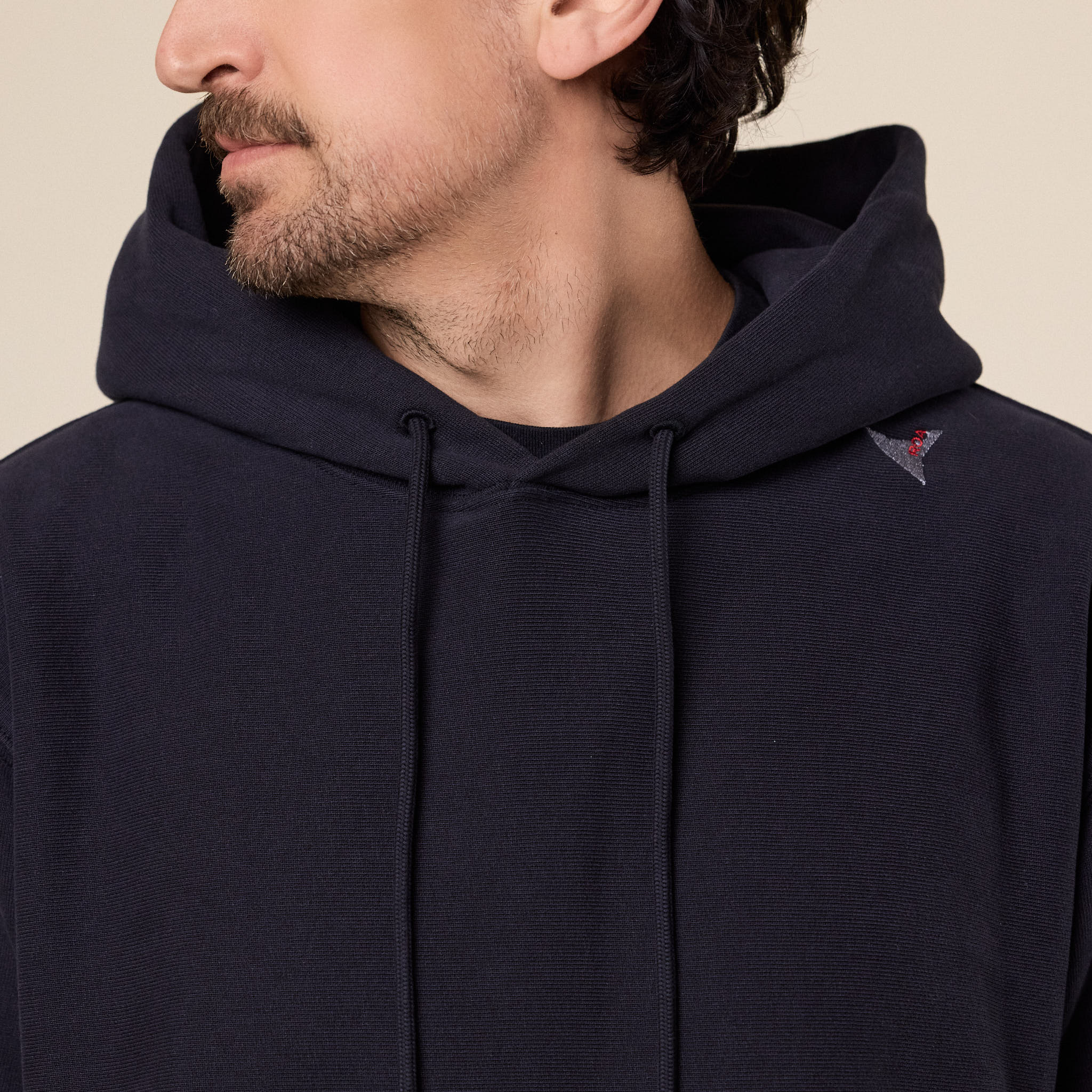 Roa Hiking - Logo Hoodie - Washed Black