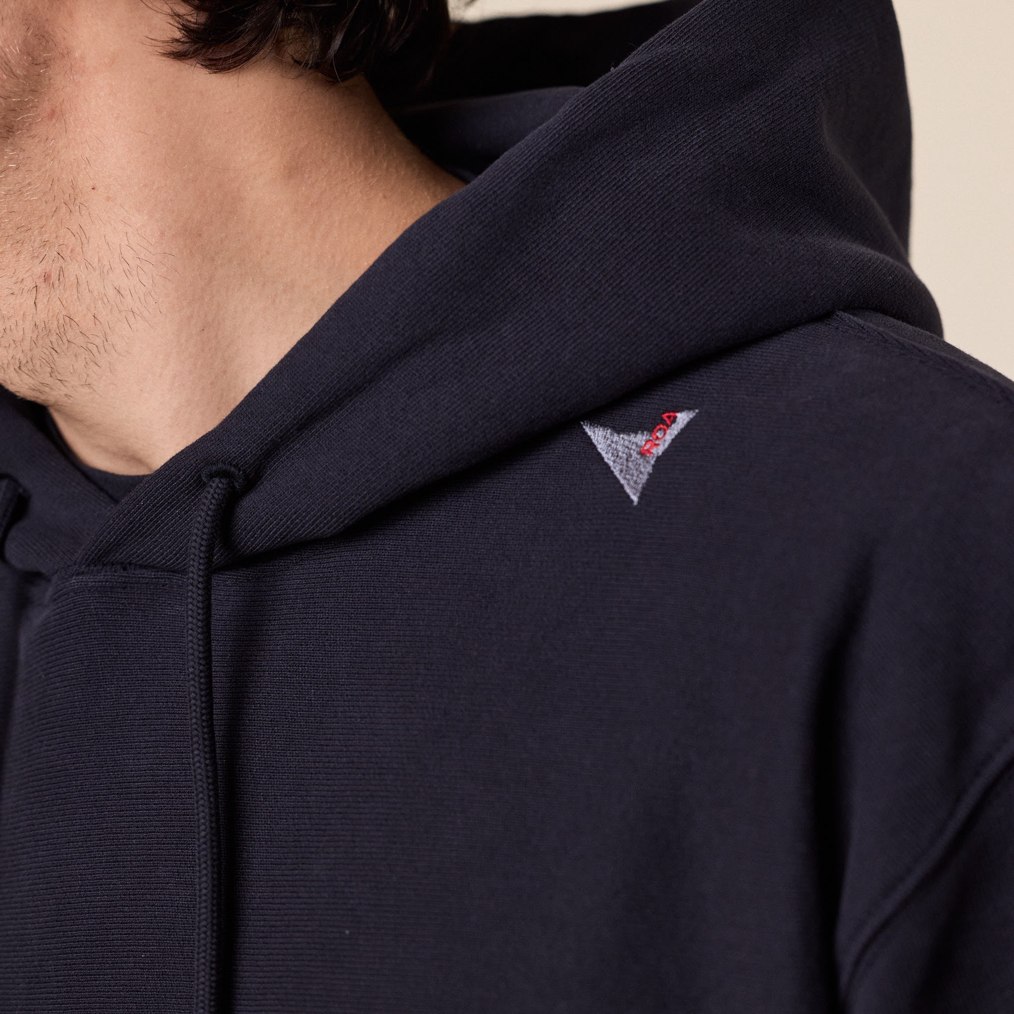 Roa Hiking - Logo Hoodie - Washed Black