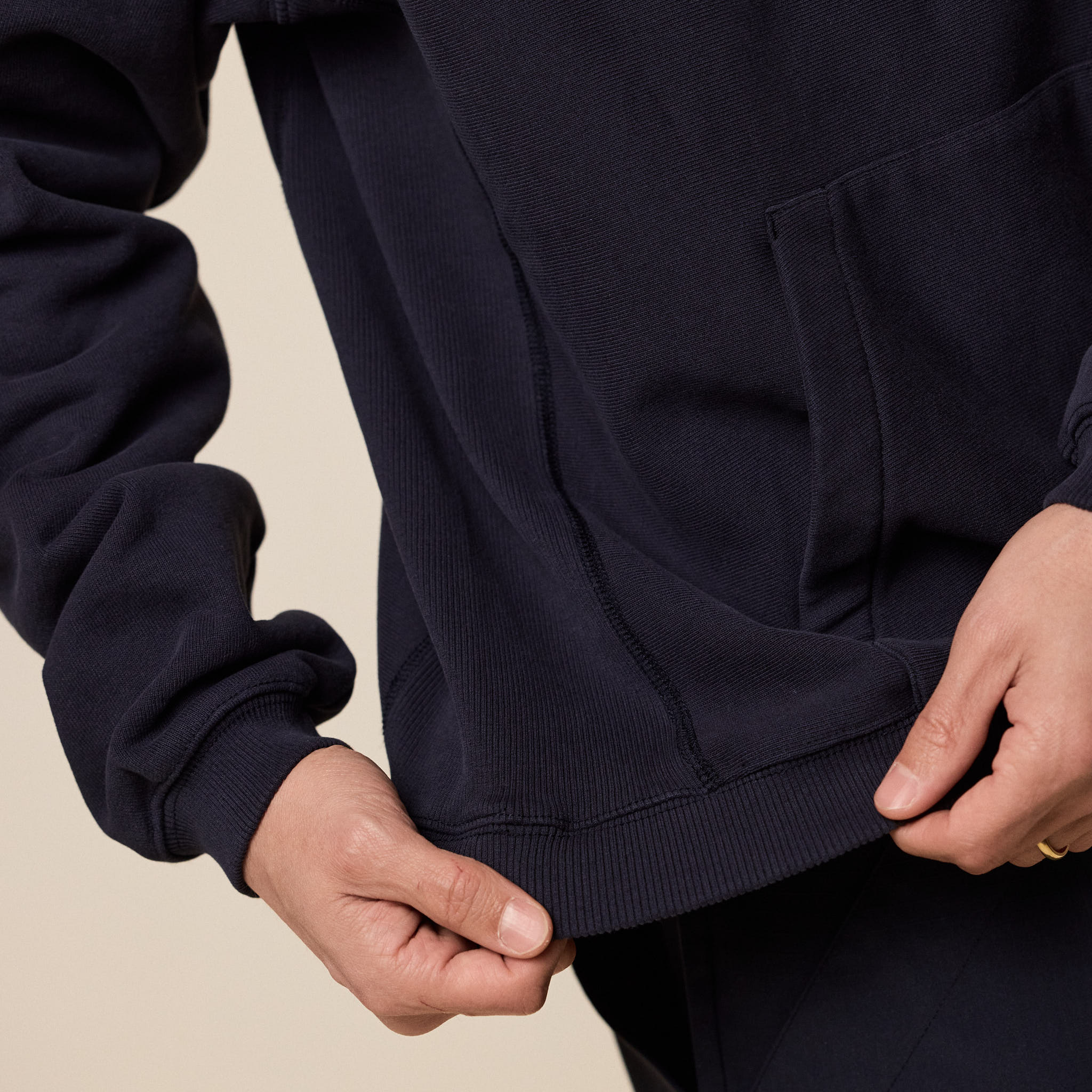 Roa Hiking - Logo Hoodie - Washed Black