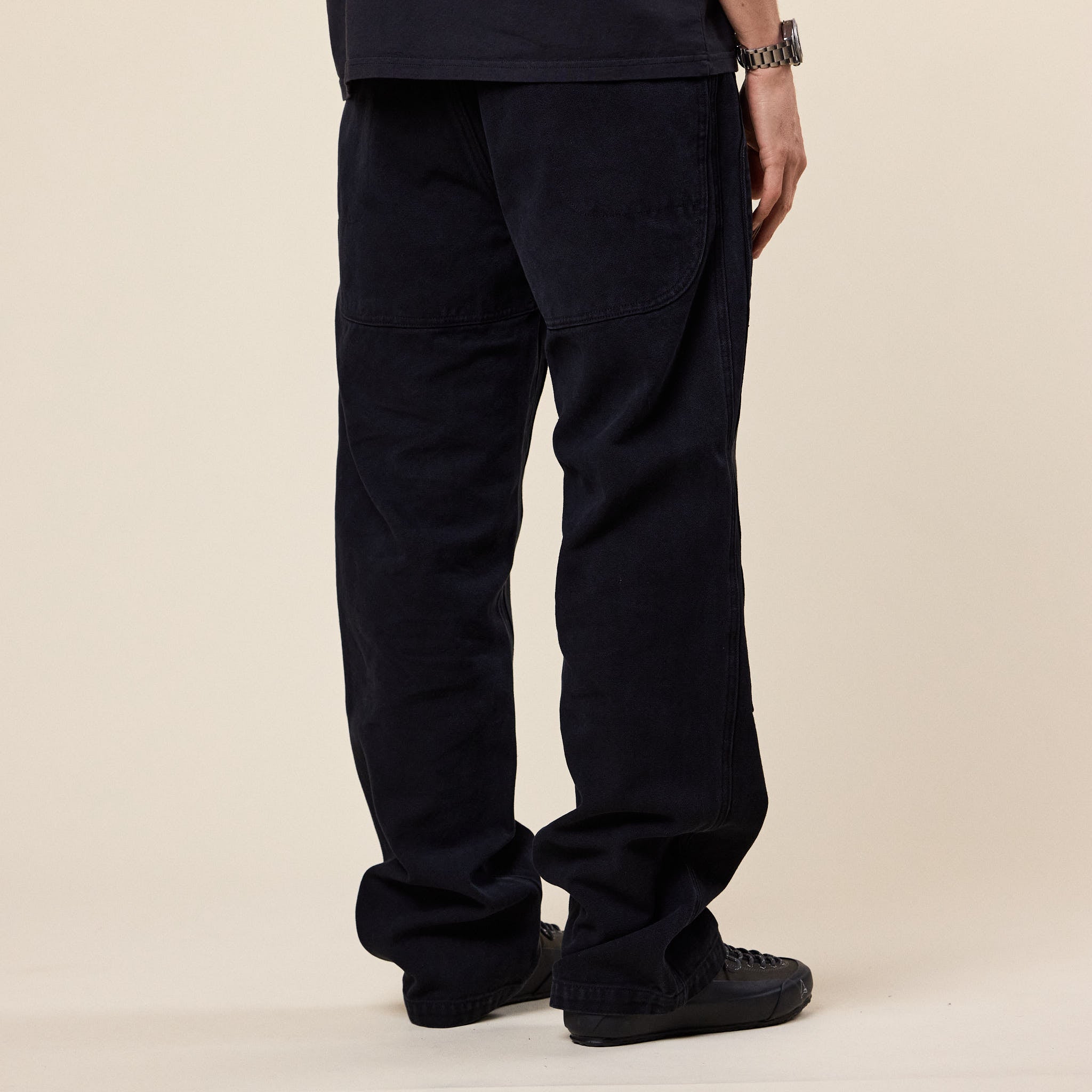 Roa Hiking - Fomes Double Knee Canvas Pants - Washed Black