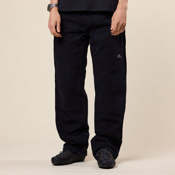 Roa Hiking - Fomes Double Knee Canvas Pants - Washed Black | T.T.O.O
