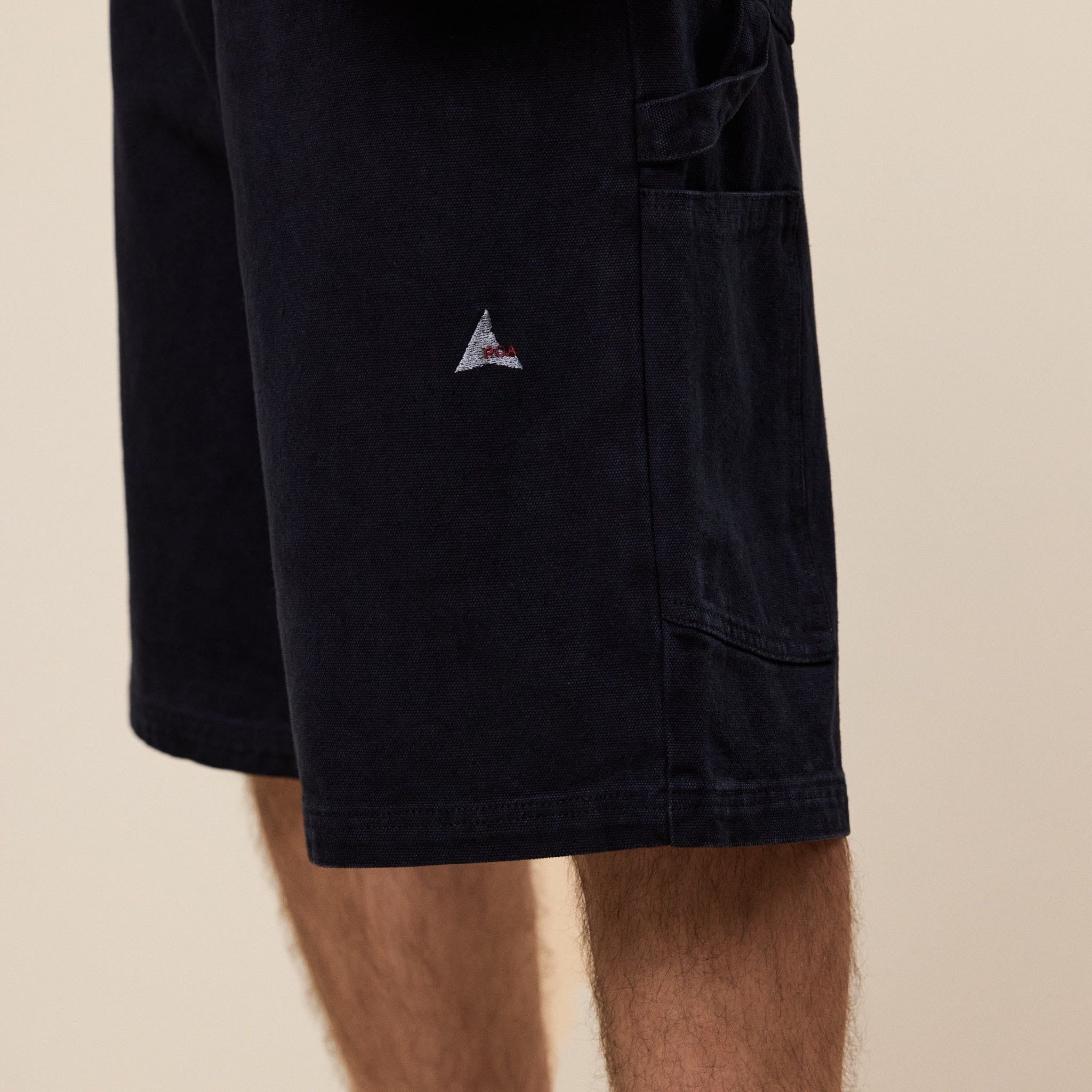 Roa Hiking - Ash Canvas Shorts - Black