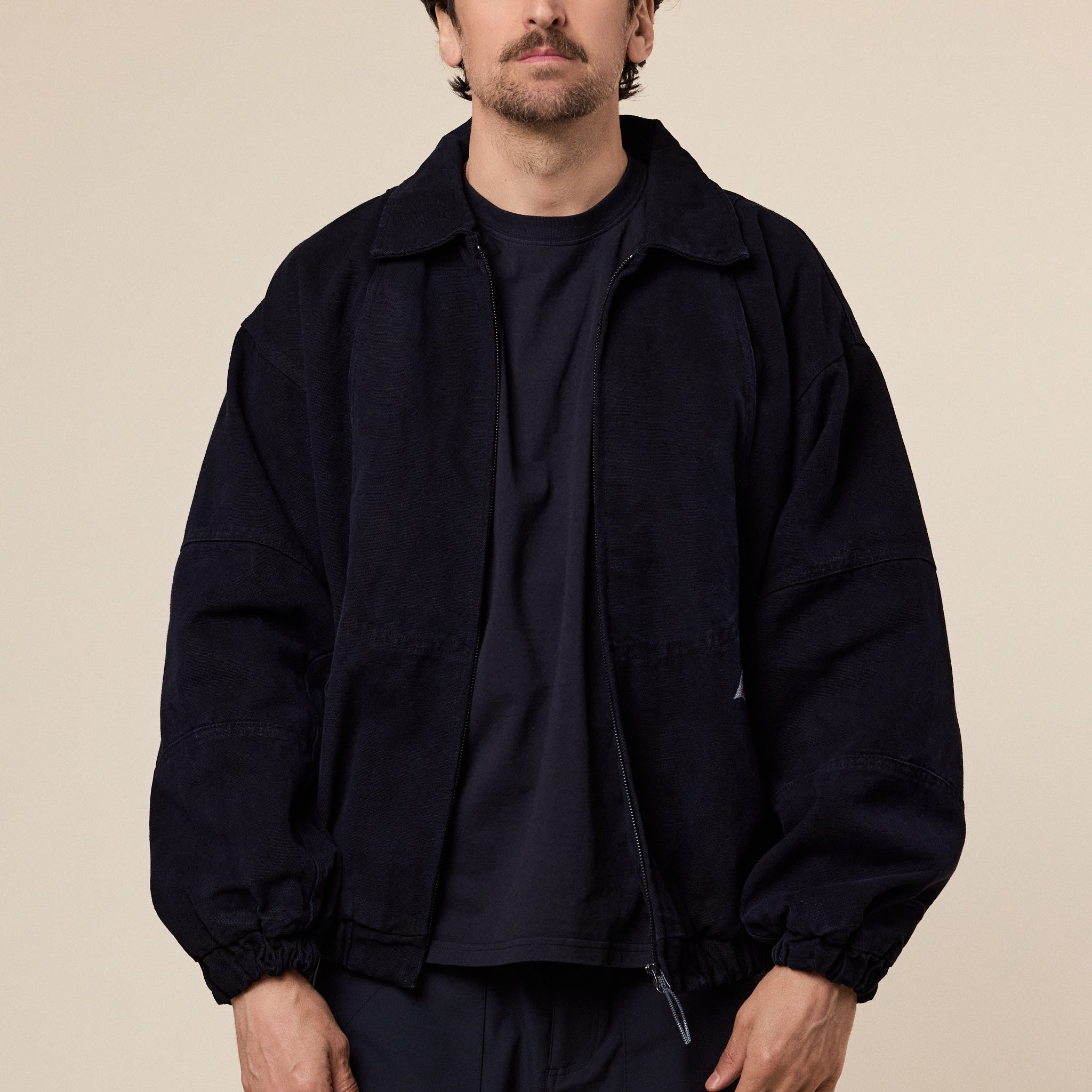 Roa Hiking - Ash Canvas Jacket - Washed Black