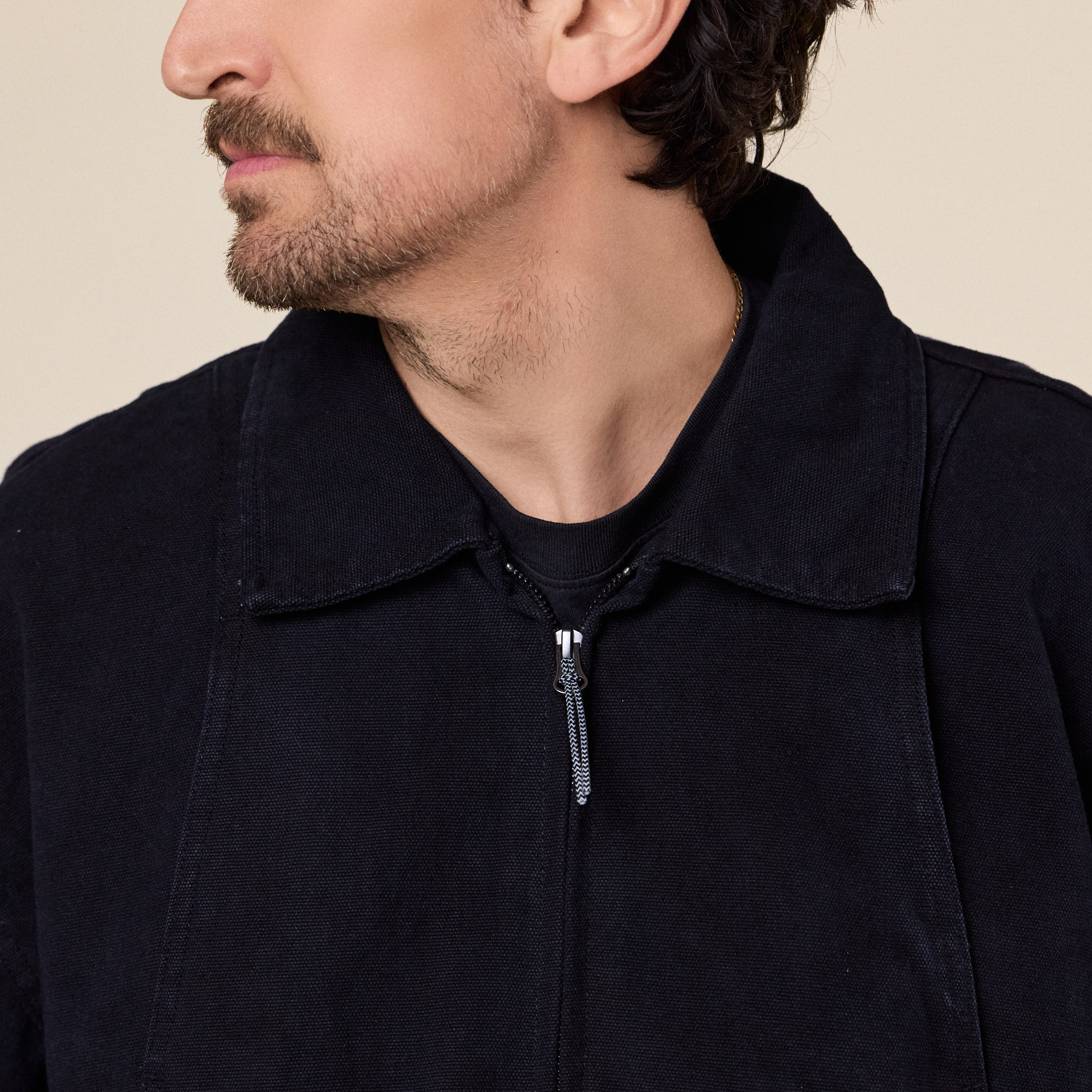 Roa Hiking - Ash Canvas Jacket - Washed Black
