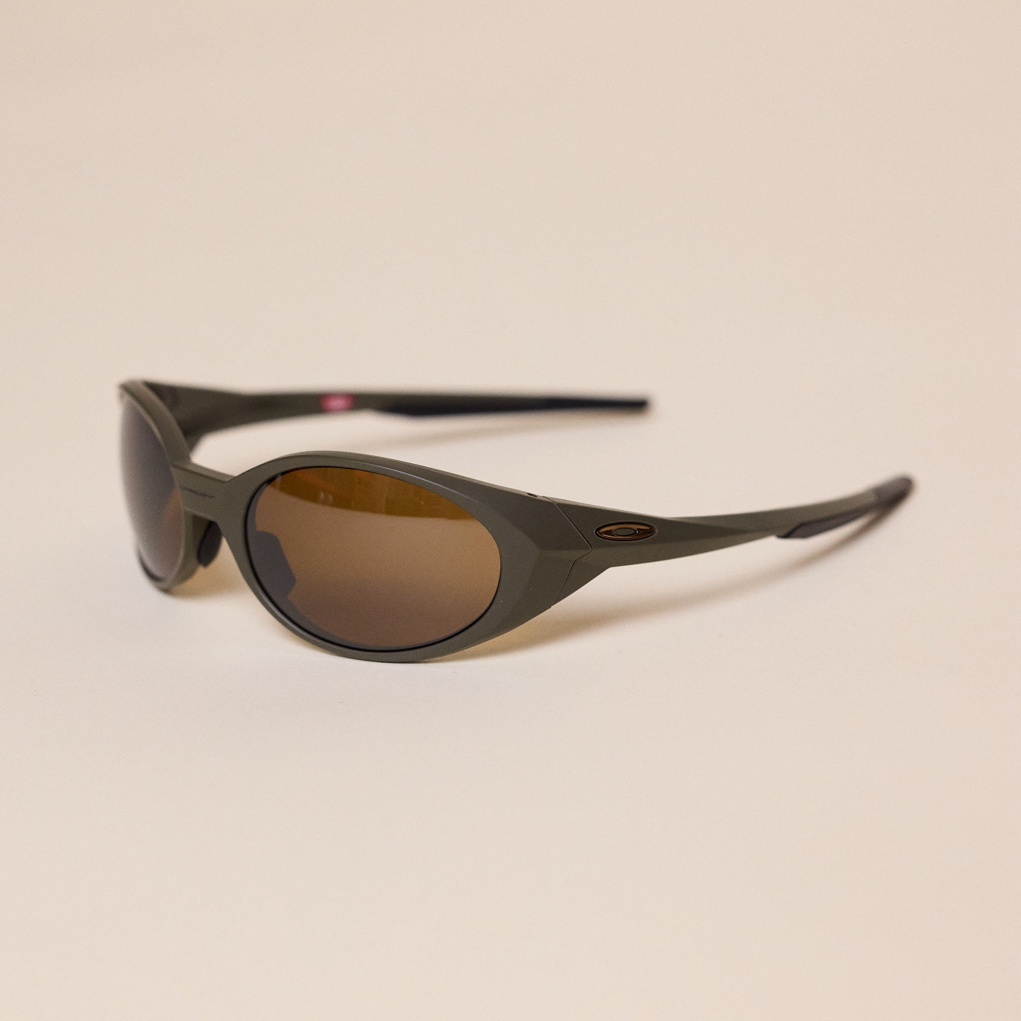 Oakley - "Eye Jacket" Redux Sunglasses - Matte Moss / Prizm Tungsten