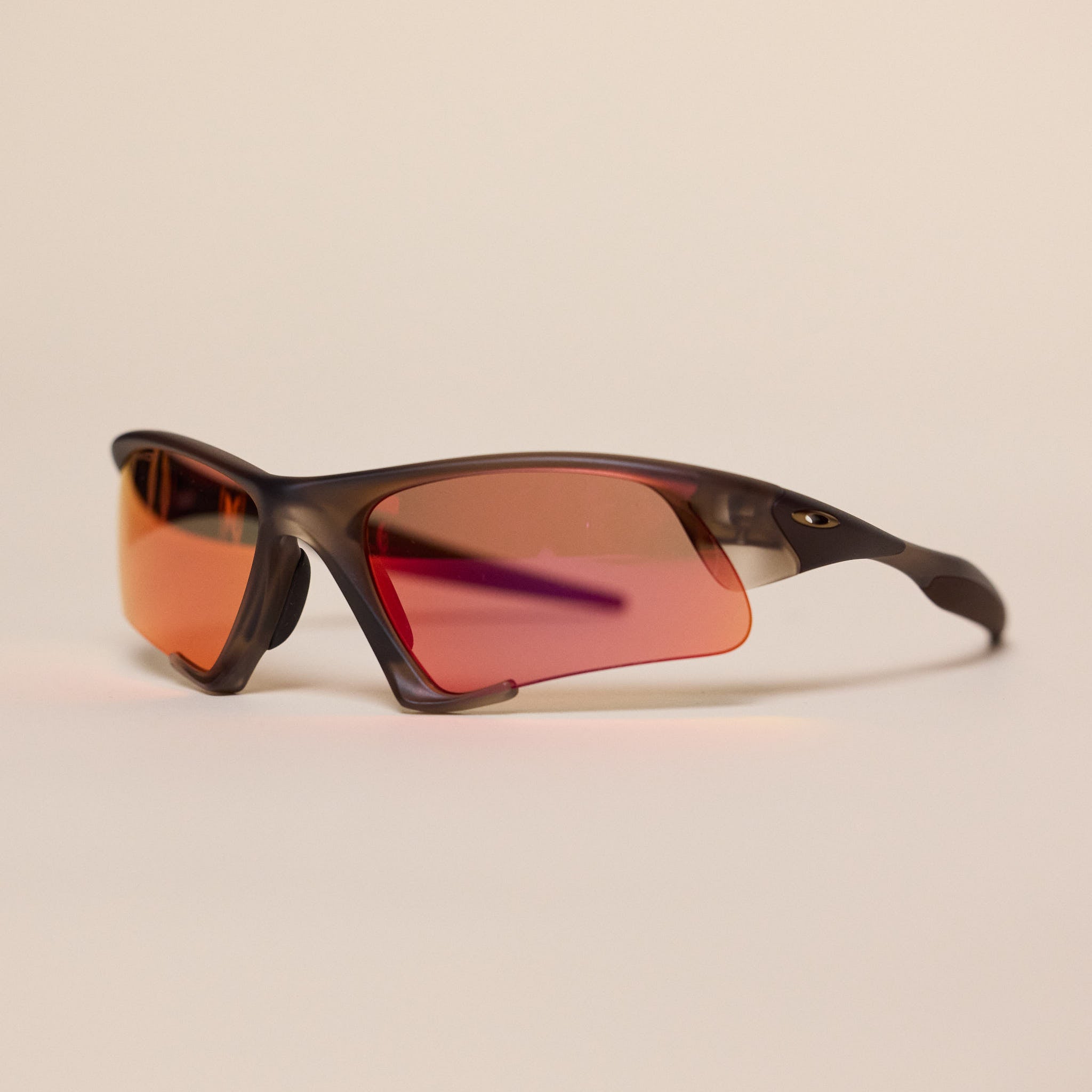 Oakley - Suture Jacket Sunglasses - Matte Brown Smoke / Prizm Trail Torch