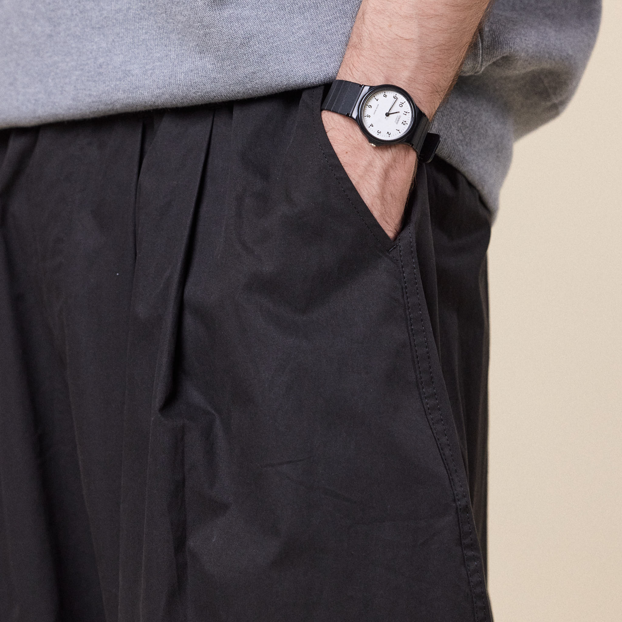 Anglan - Essential Easy Balloon Pants - Black