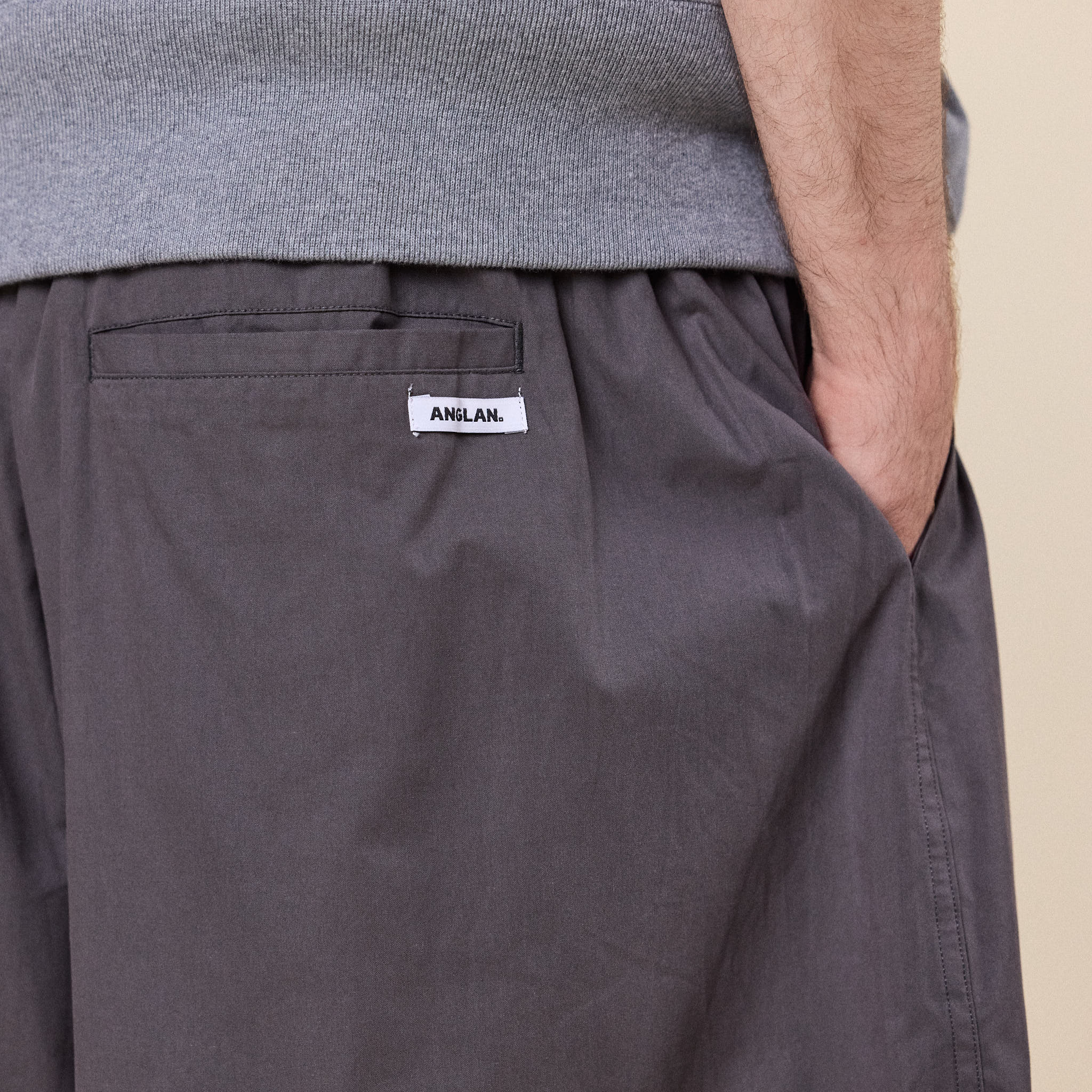 Anglan - Essential Easy Balloon Pants - Grey