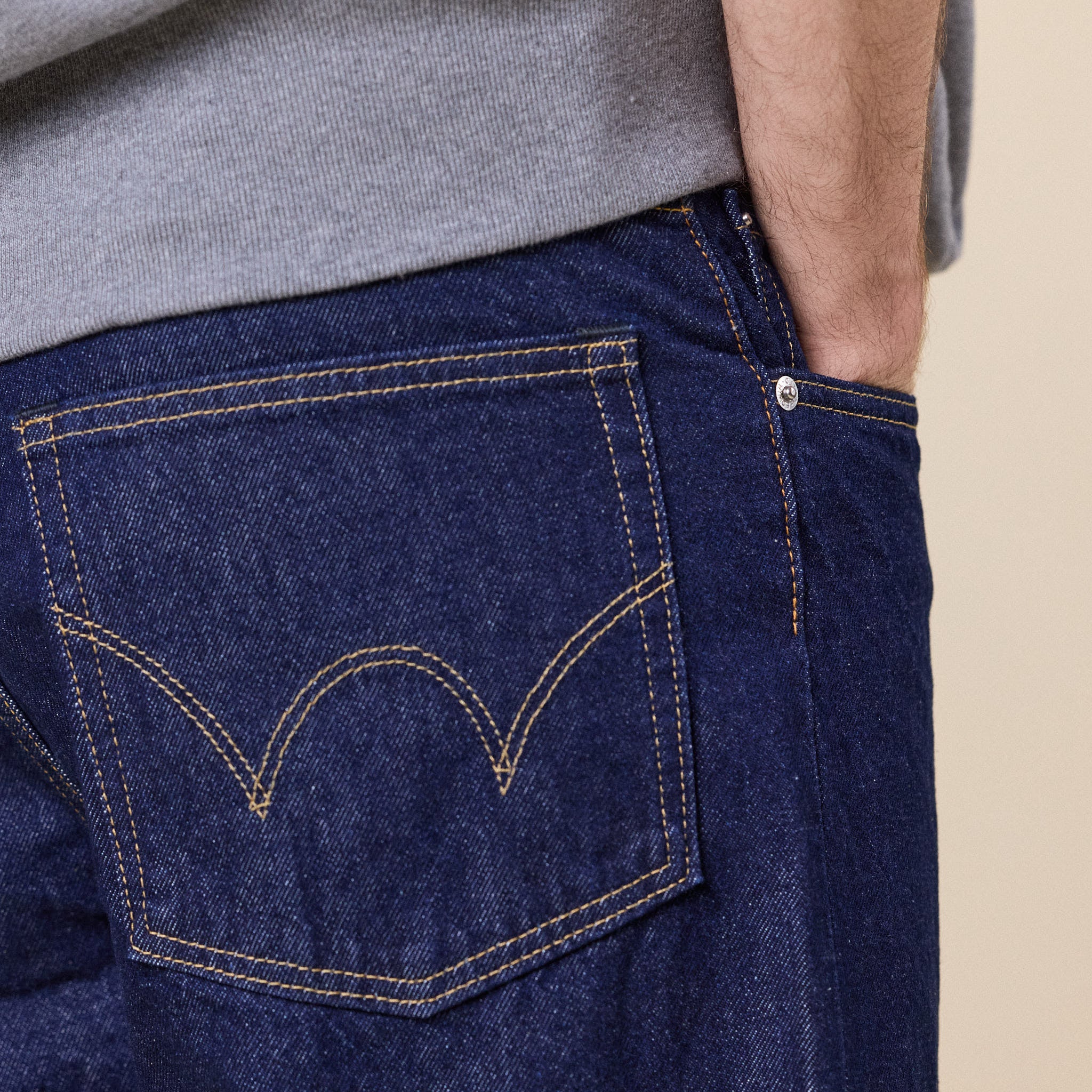 Edwin - Loose Jeans - Blue Rinsed