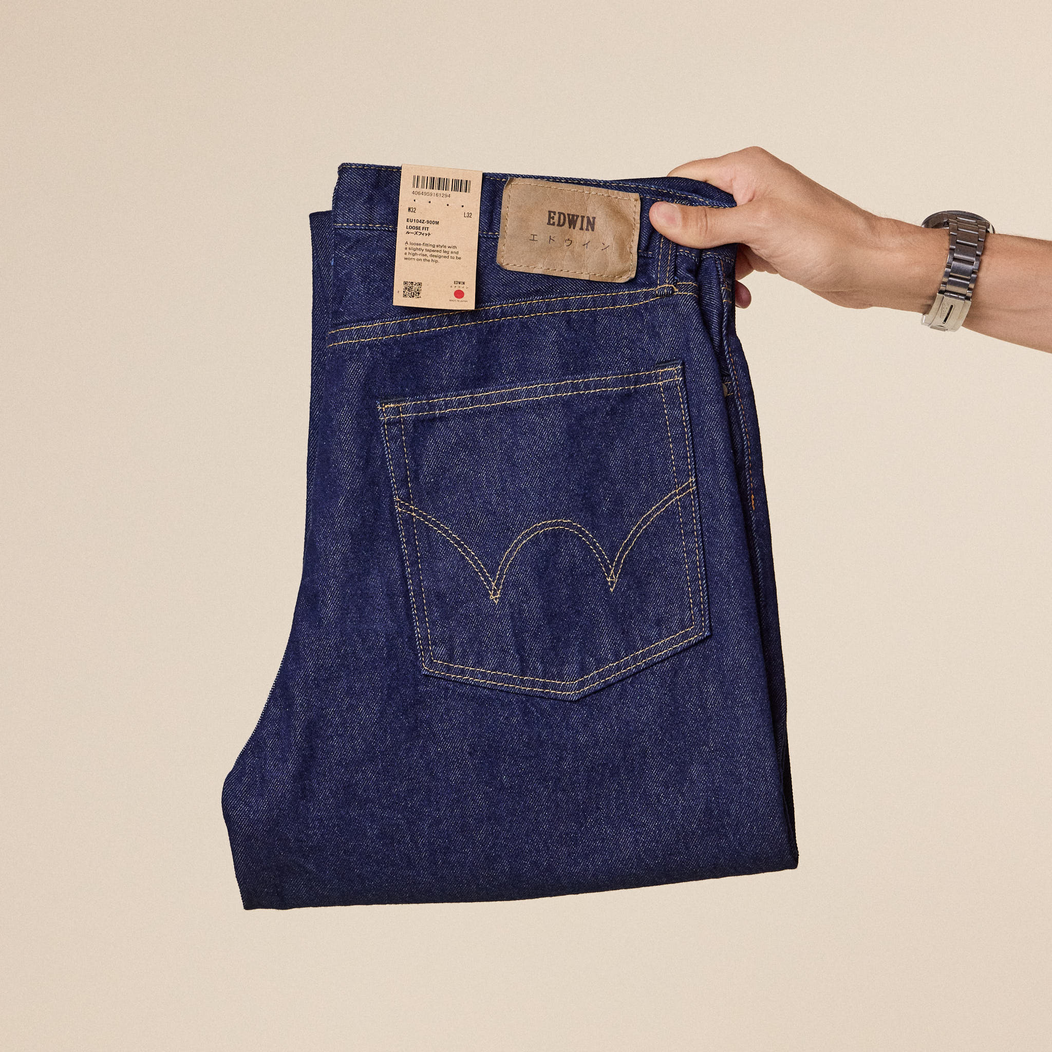 Edwin - Loose Jeans - Blue Rinsed
