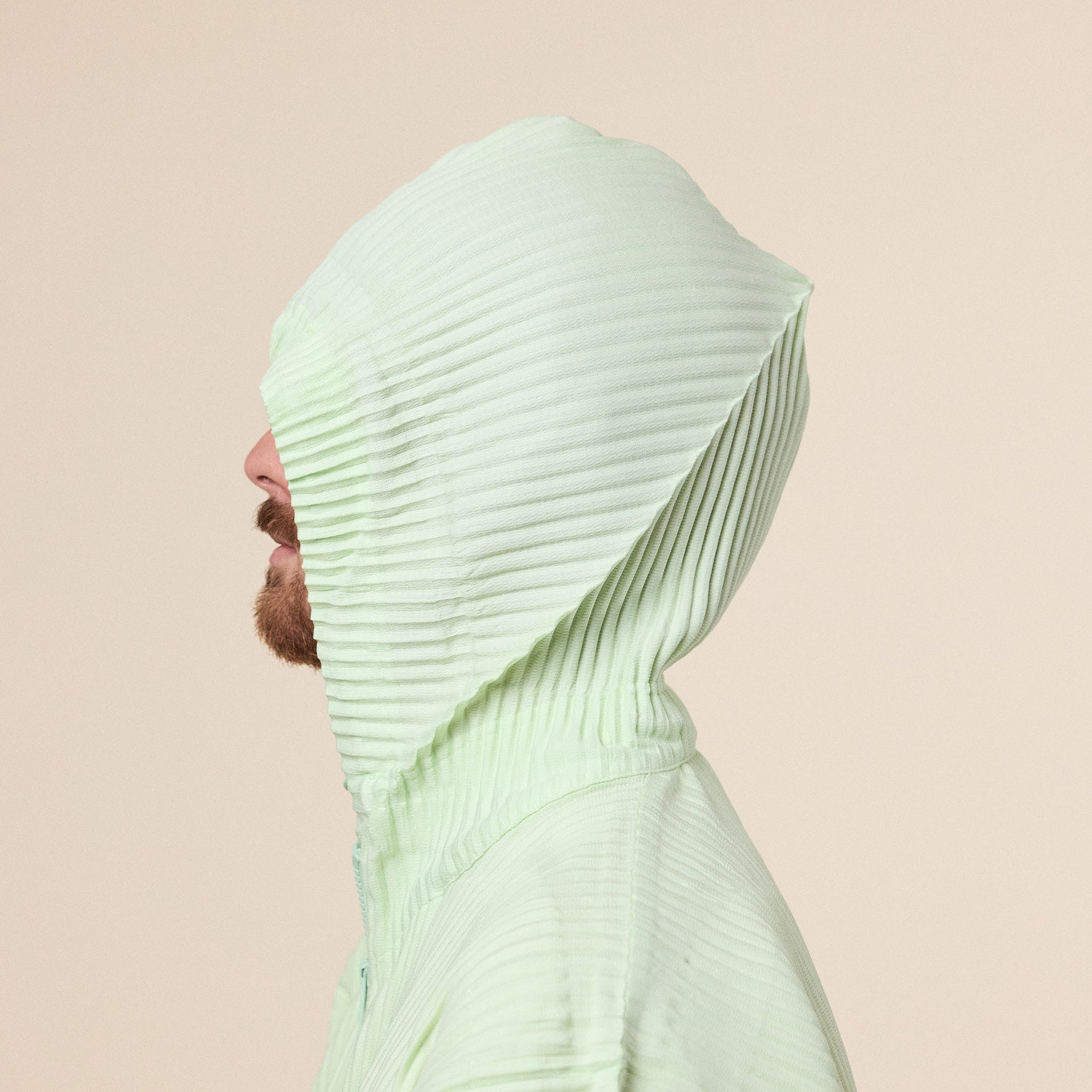Homme Plissé Issey Miyake - Monthly Colours Hooded Jacket - Shine Green