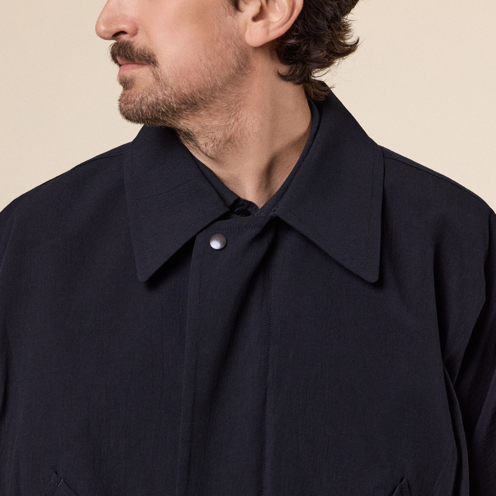 IM Men - Comfort Cotton Jacket - Black