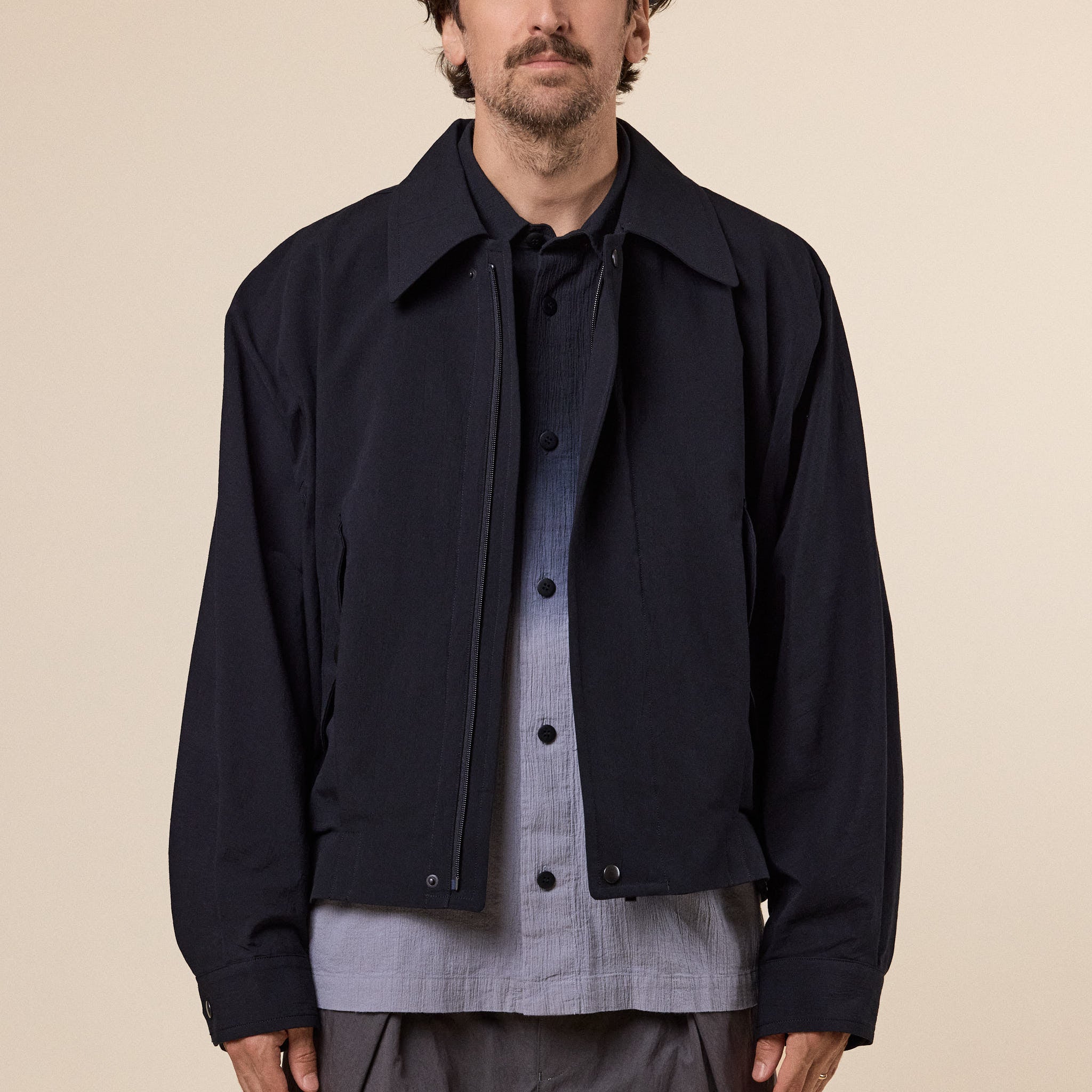 IM Men - Comfort Cotton Jacket - Black
