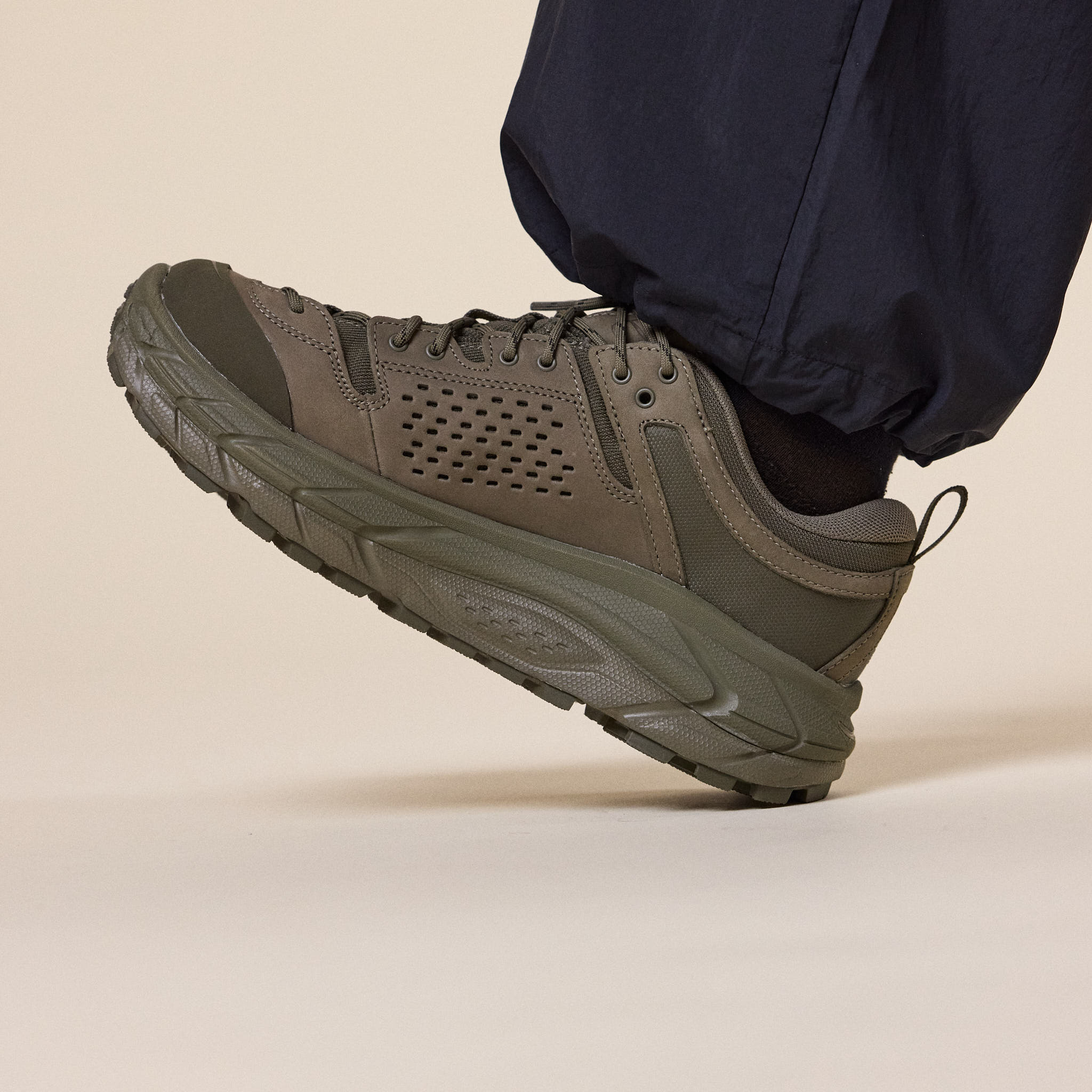 HOKA - Tor Ultra Lo Hiking Shoe - Olive / Antique Olive