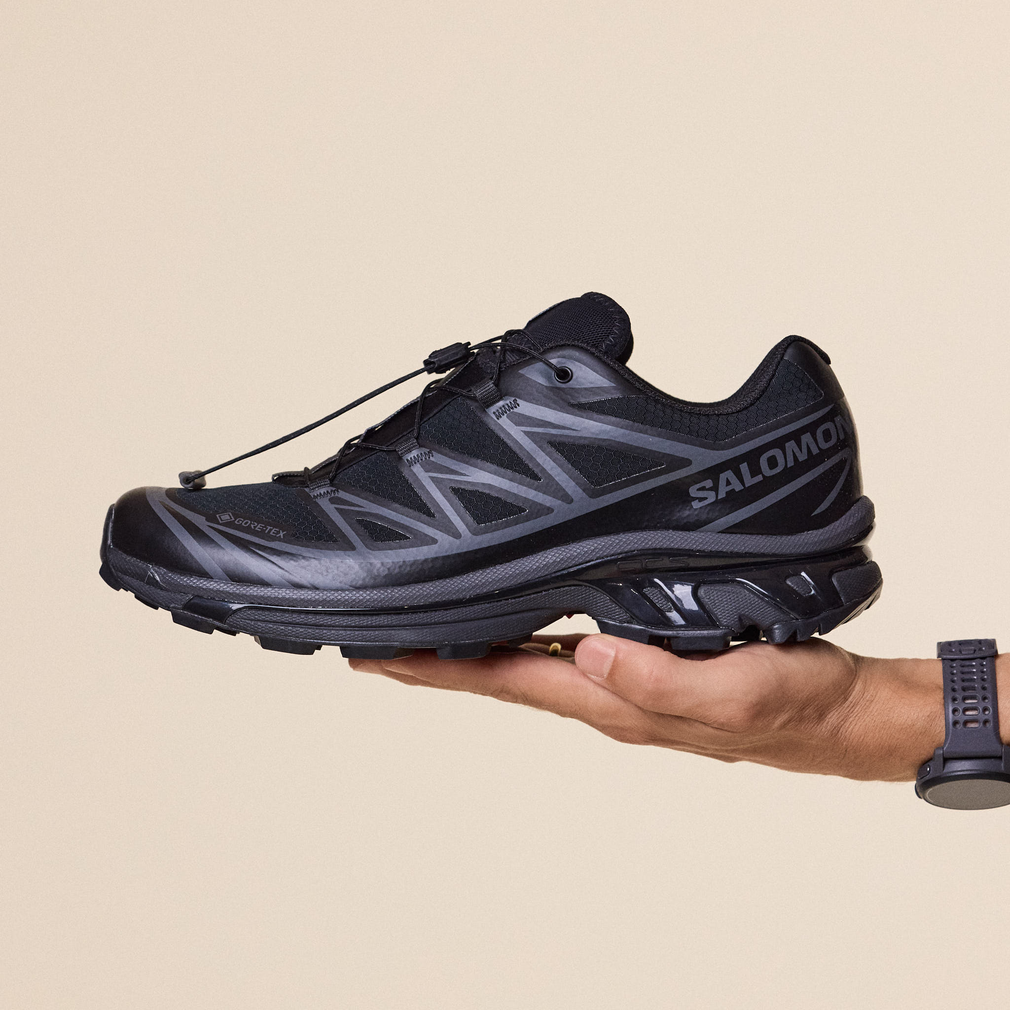 Salomon - XT-6 Gore-Tex - Black/Black/Asphalt