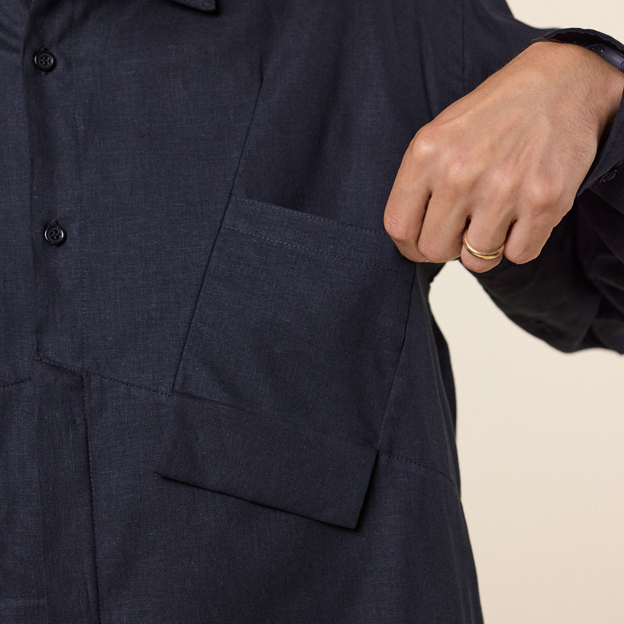 J.L-A.L - Pieck Shirt - Black