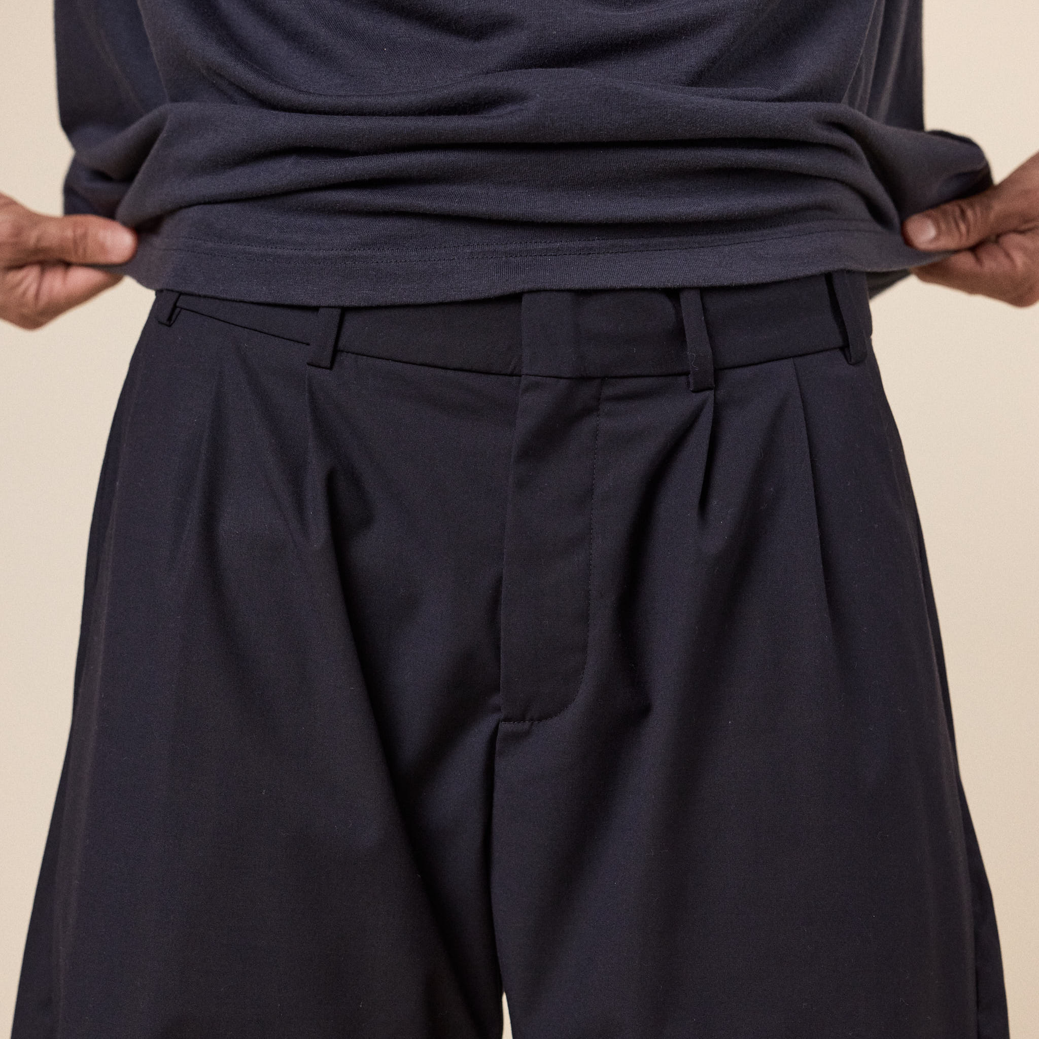 J.L-A.L - Mitre Shorts - Black