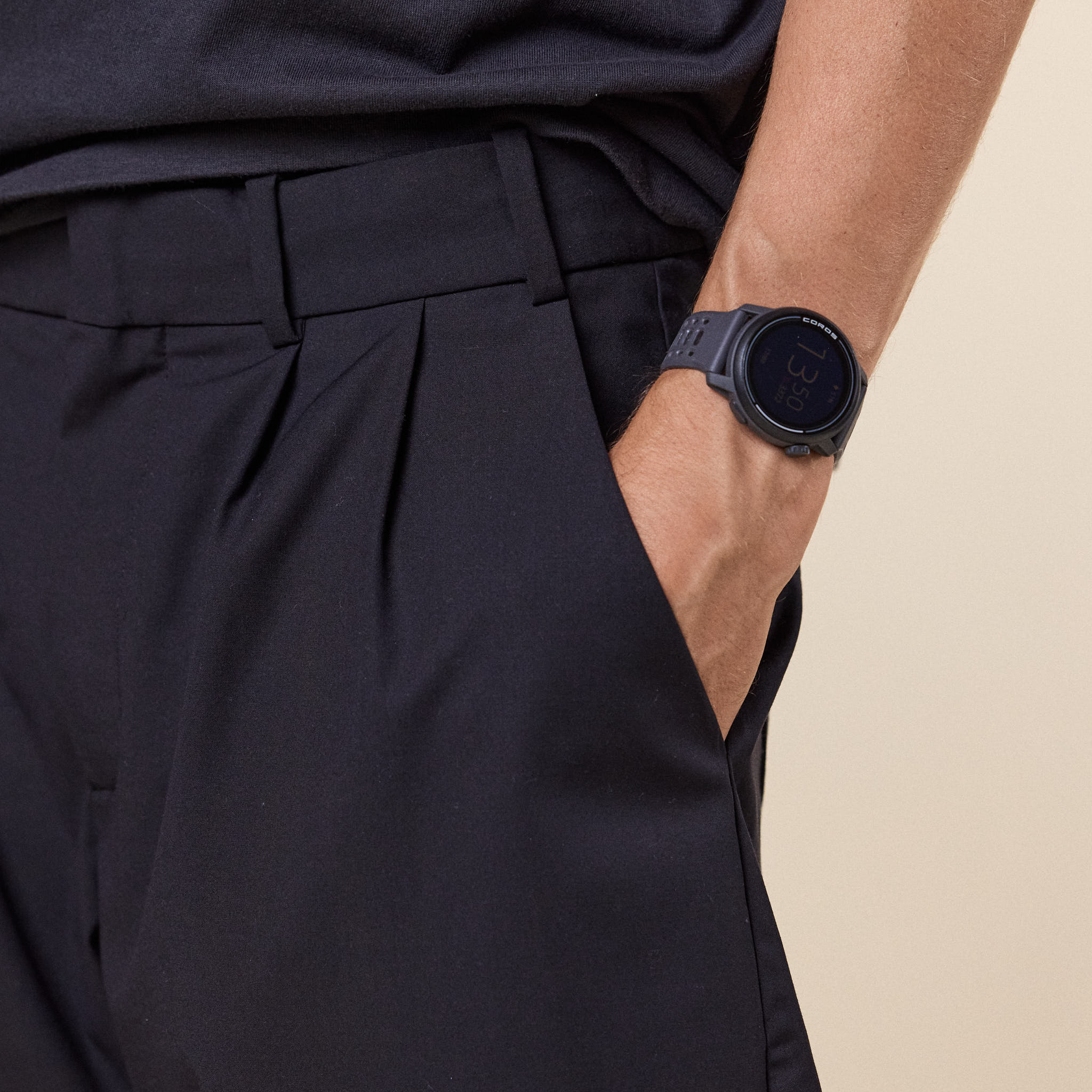 J.L-A.L - Mitre Shorts - Black