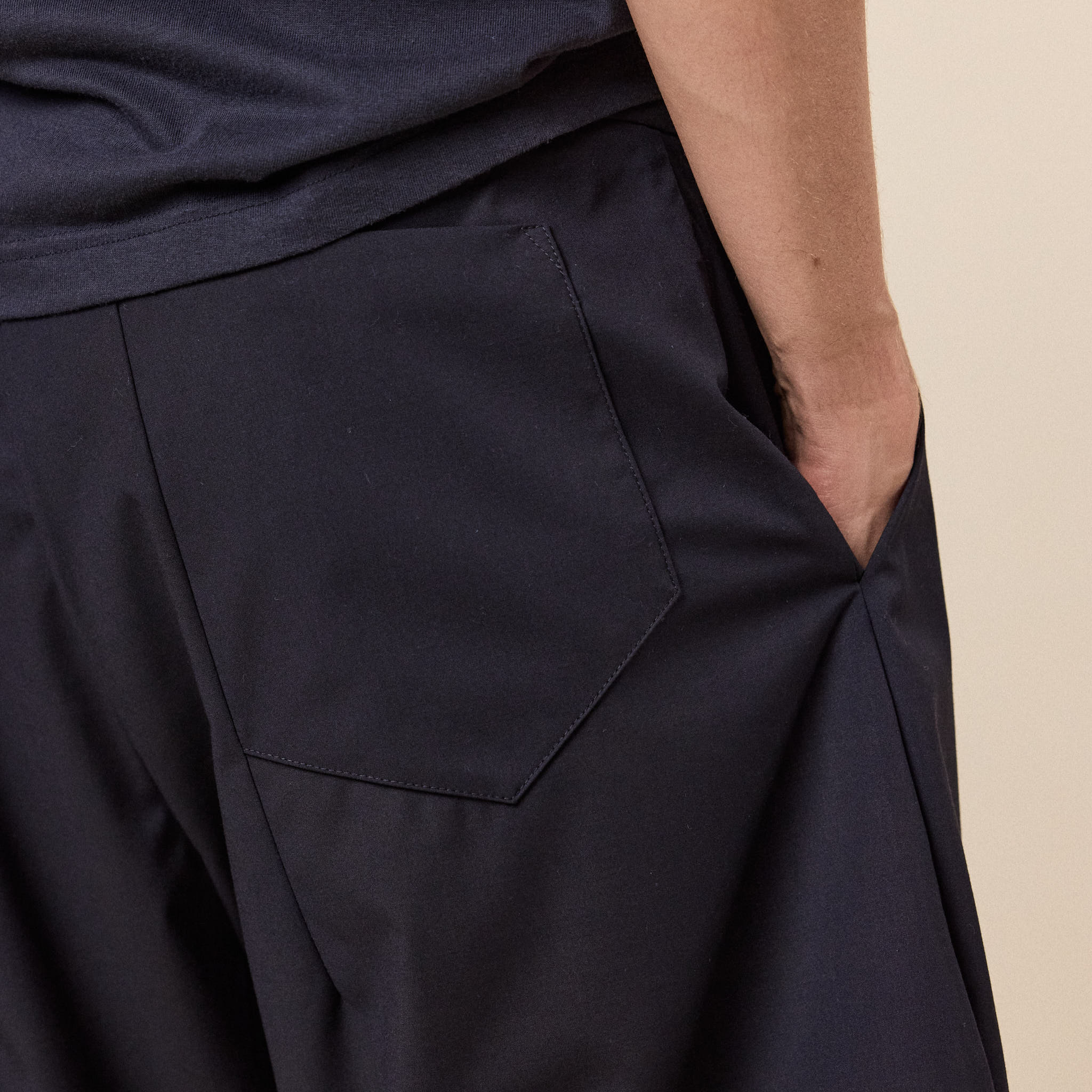 J.L-A.L - Mitre Shorts - Black
