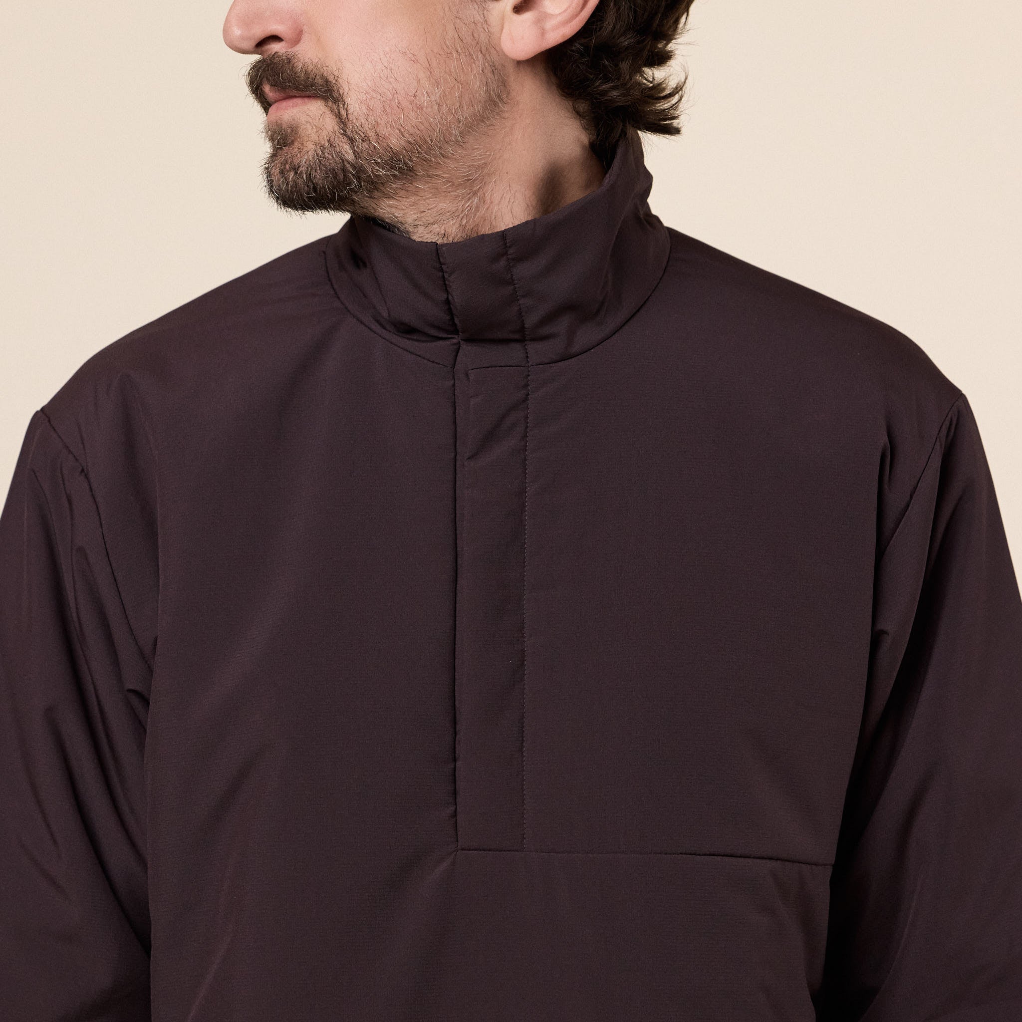 Houdini - M's Enfold Tee - Brown Illusion