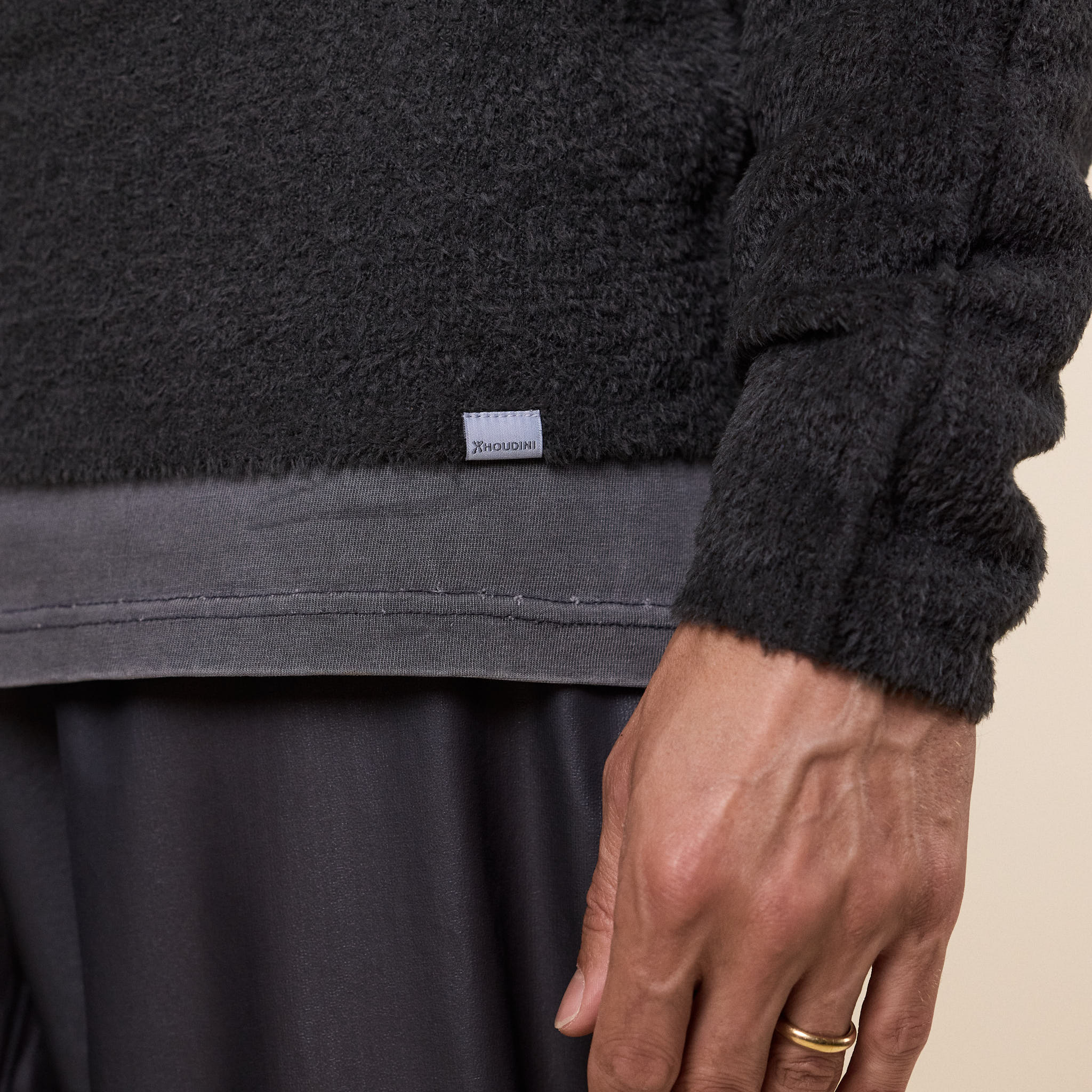 Houdini - M's Lykan Half Zip - Green Illusion